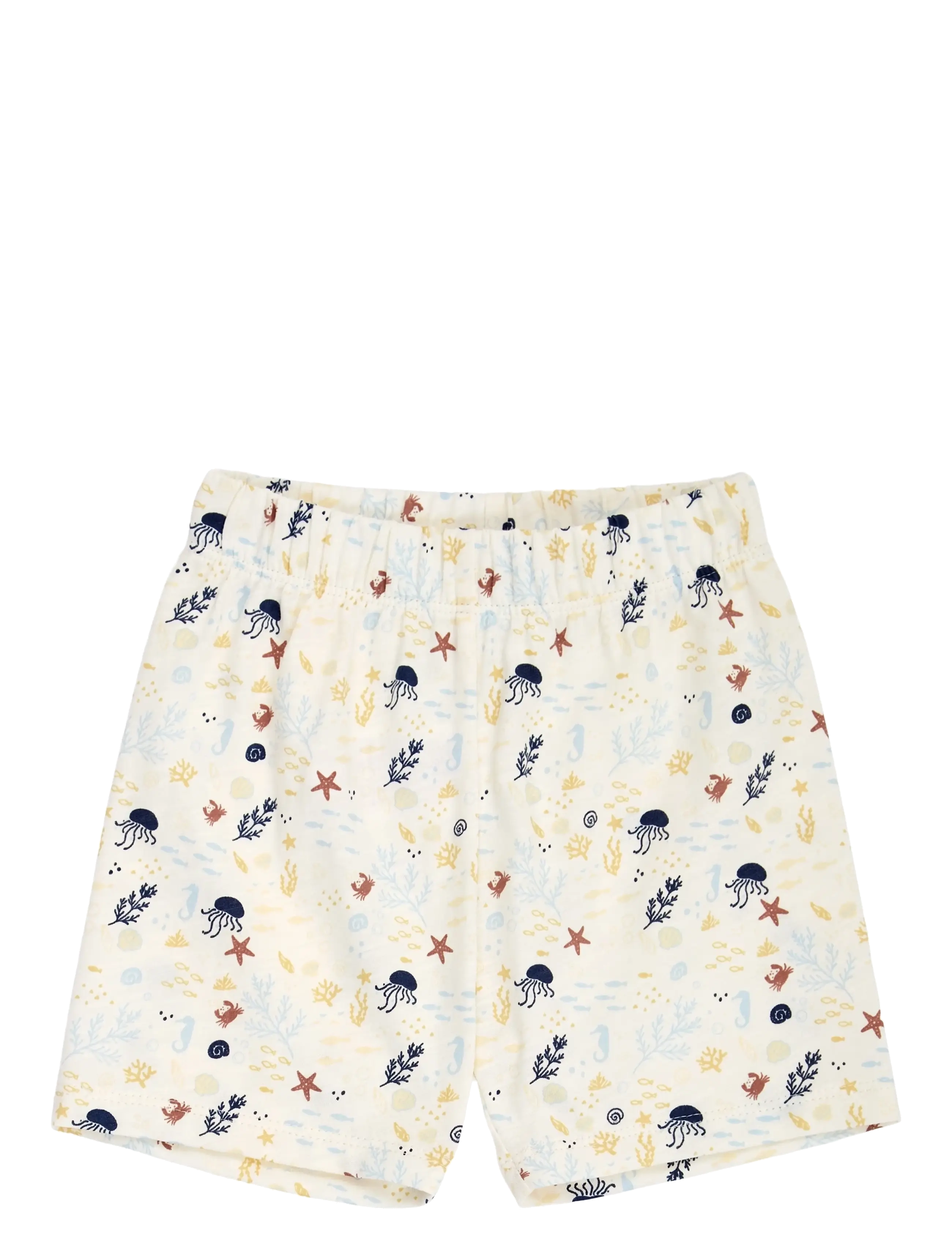 Müsli by Green Cotton Sea shorts baby - Riided - TOFU/ HEMP/ NAVY / cream
