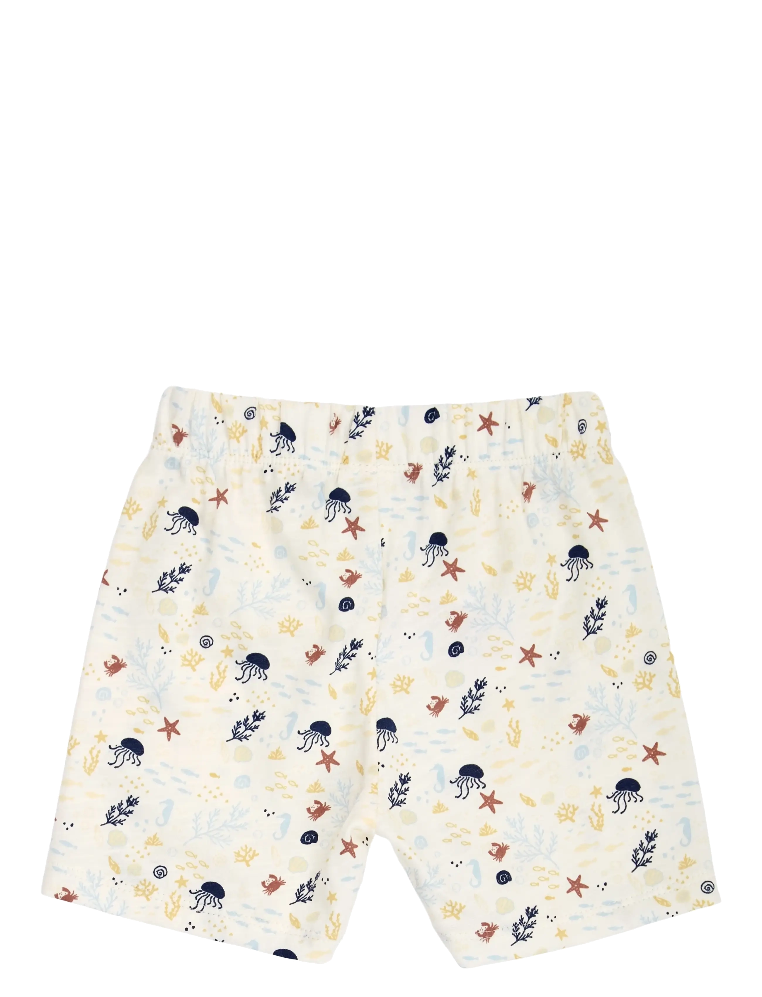 Müsli by Green Cotton - Sea shorts baby - shorts casual - tofu/ hemp/ navy - 1