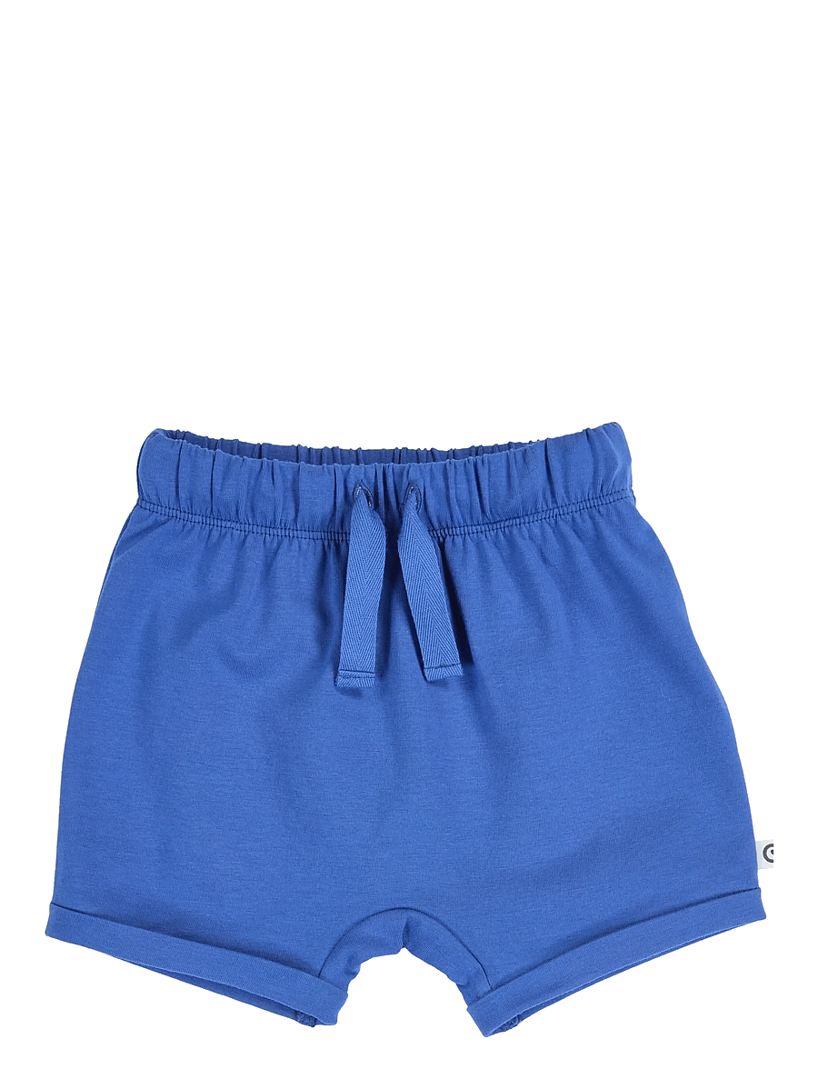 Müsli by Green Cotton - Cozy me shorts baby - lühikesed vabaajapüksid - azure blue - 0