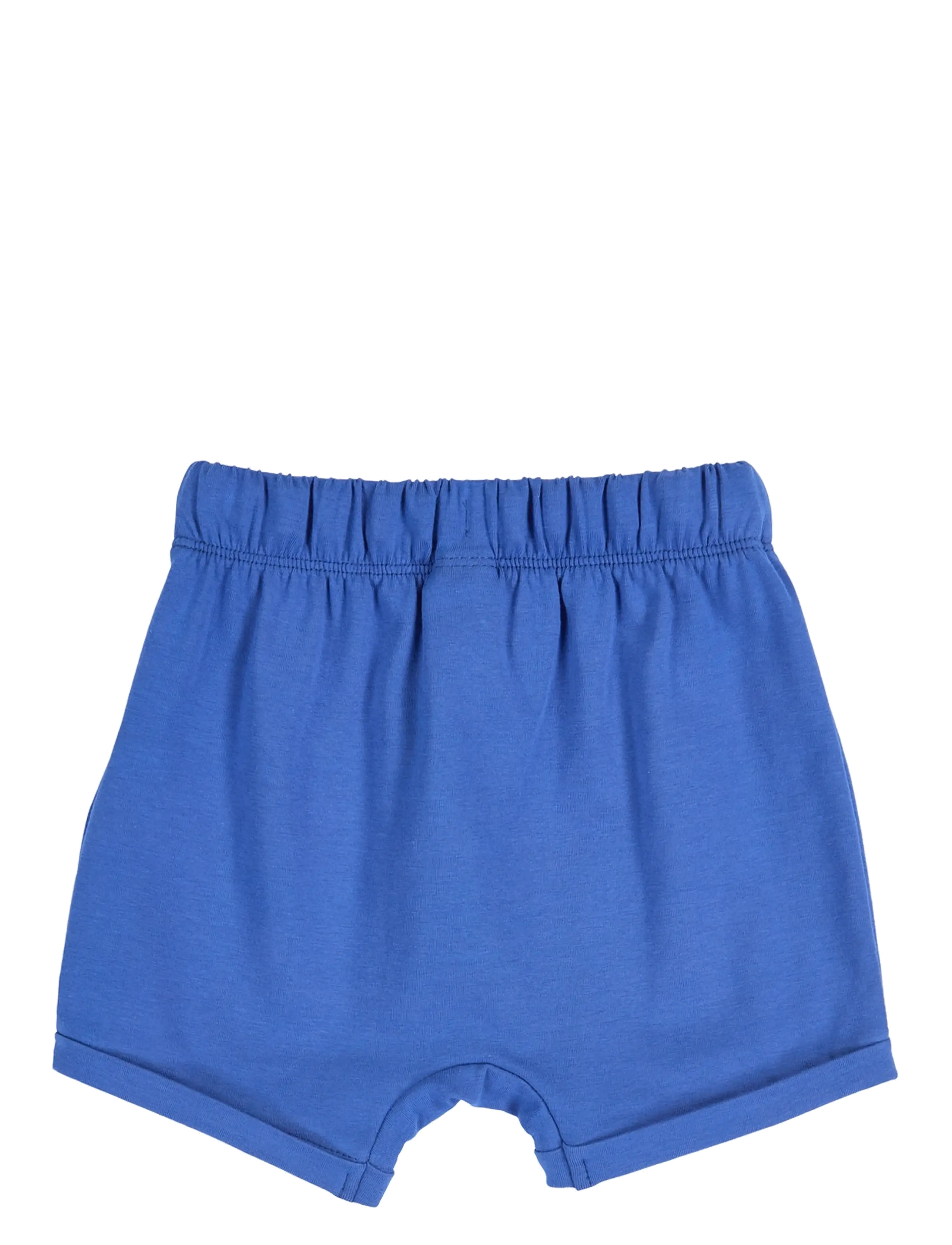 Müsli by Green Cotton - Cozy me shorts baby - lühikesed vabaajapüksid - azure blue - 1