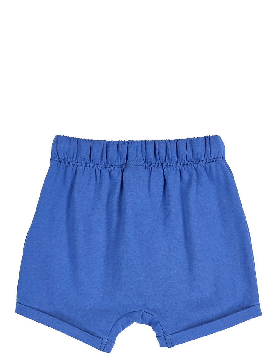 Müsli by Green Cotton - Cozy me shorts baby - lühikesed vabaajapüksid - azure blue - 1