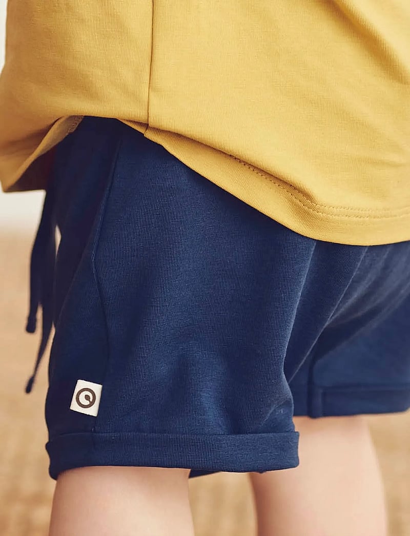 Müsli by Green Cotton - Cozy me shorts baby - lühikesed vabaajapüksid - navy - 0