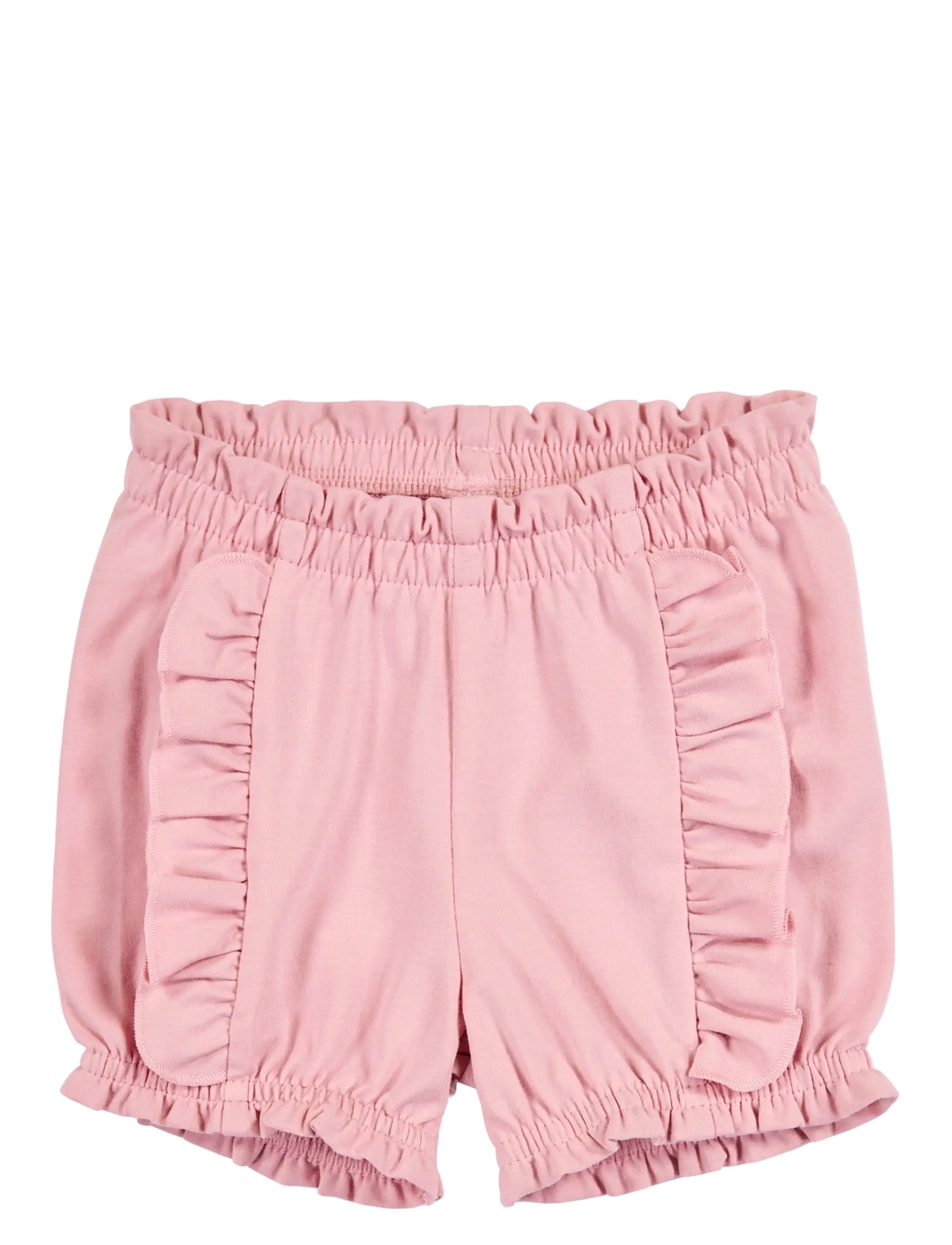 Müsli by Green Cotton Cozy me ruffle bloomers - Riided - NECTAR / pink/rose