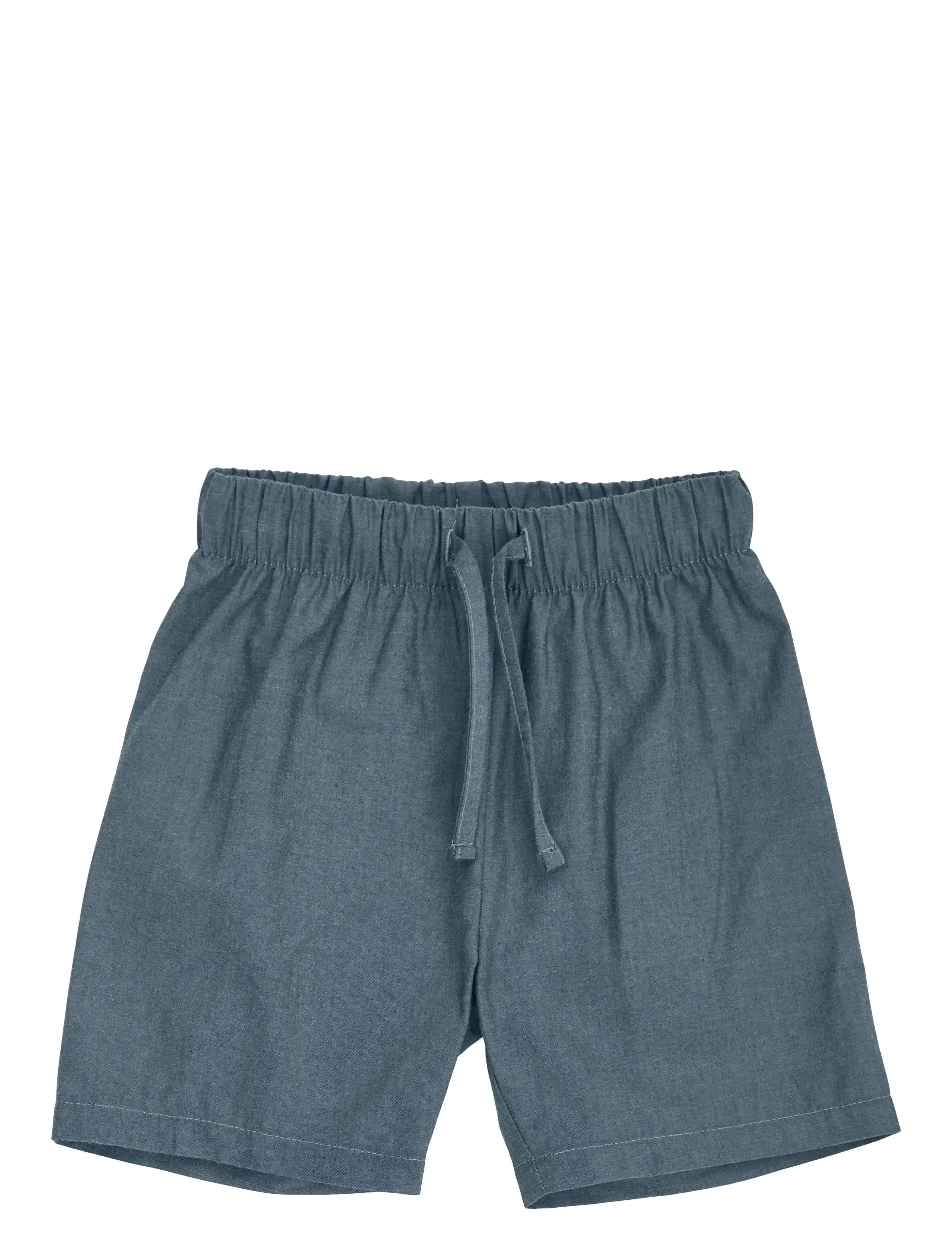 Müsli by Green Cotton Chambray shorts baby - Riided - CHAMBRAY / blue