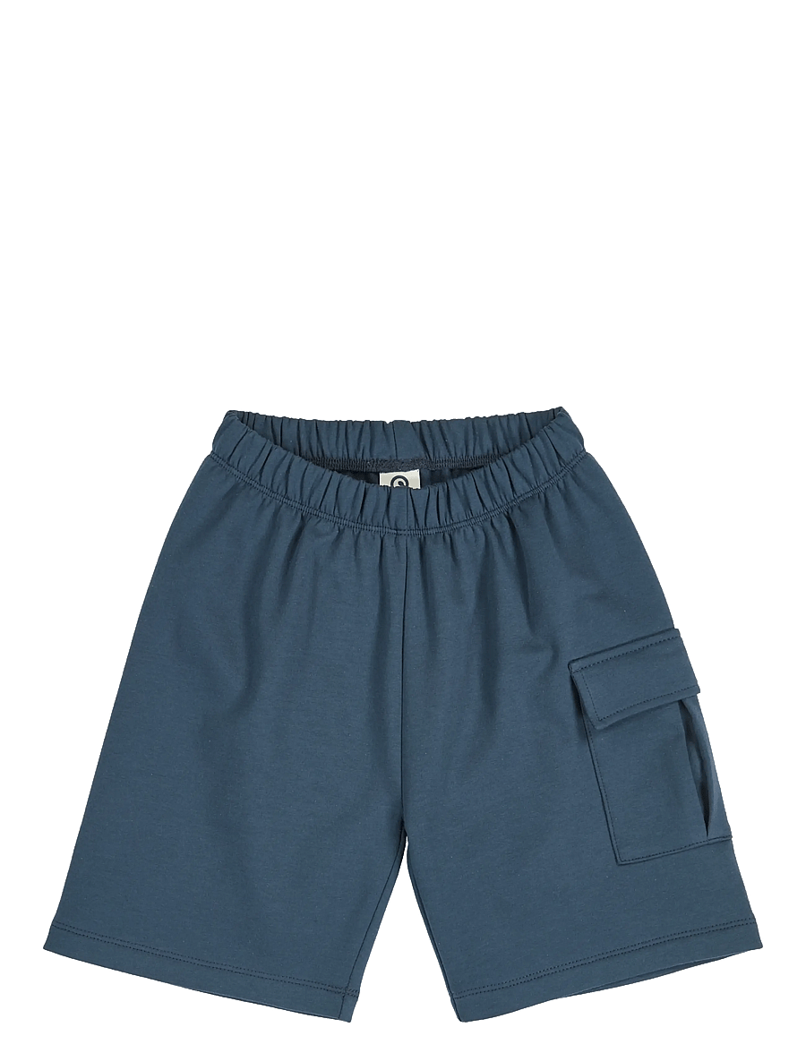 Müsli by Green Cotton - Cozy me sweat cargo shorts - cargo shorts - navy - 0