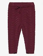 Knit needle out pants baby - FIG