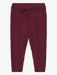 Müsli by Green Cotton - Knit needle out pants baby - madalaimad hinnad - fig - 0