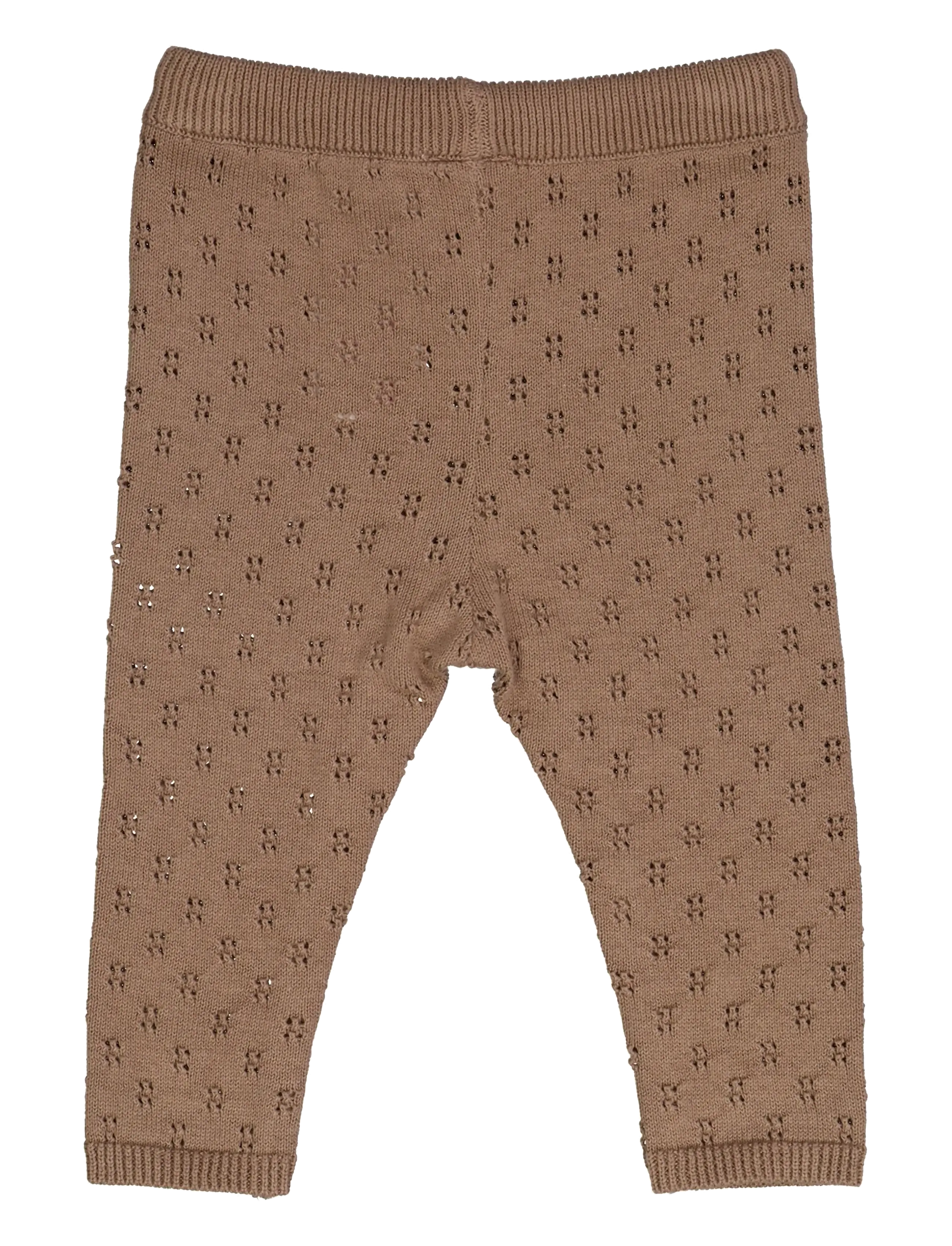 Müsli by Green Cotton - Knit pants - leggings - walnut - 2