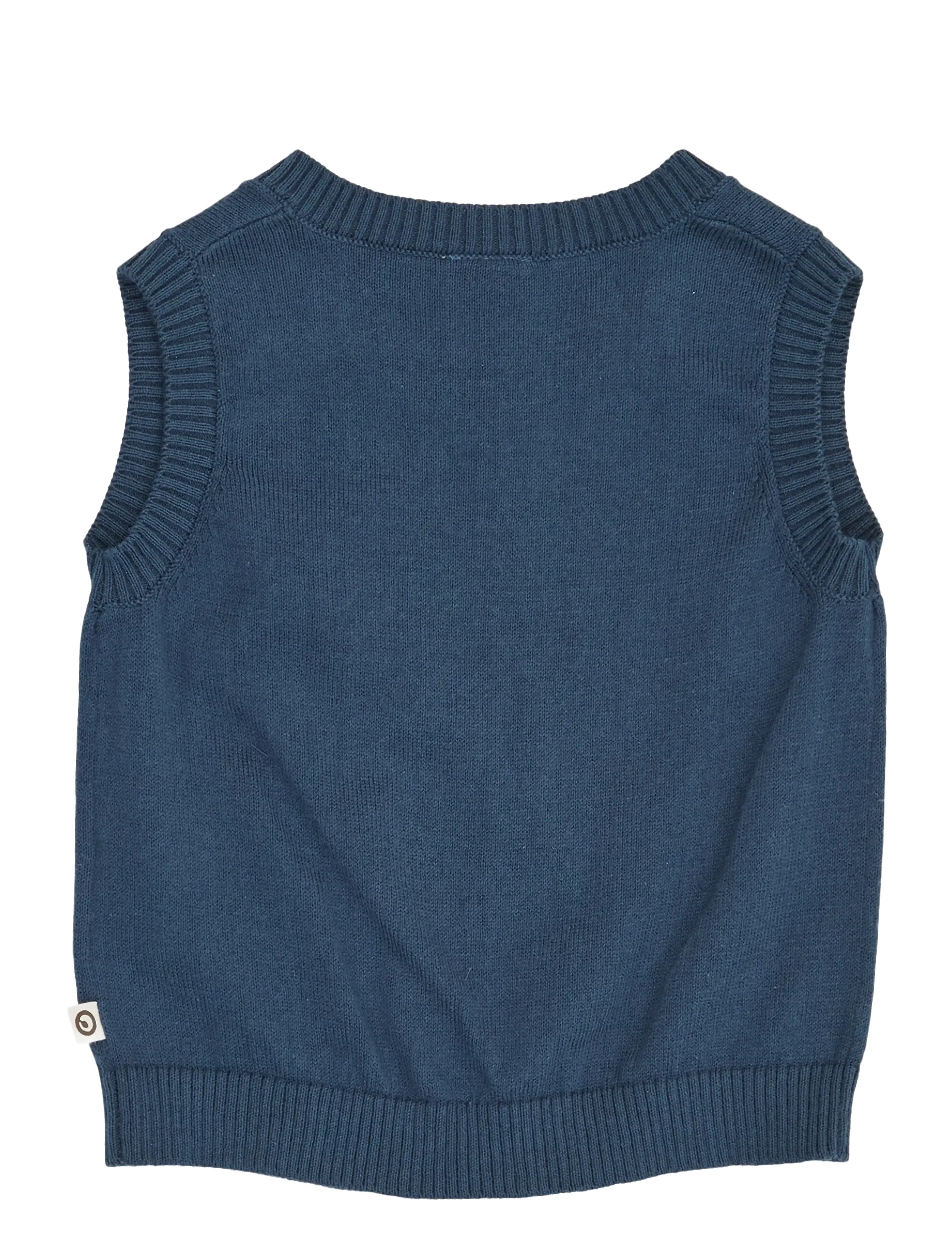 Müsli - Old english knit vest baby - navy - 2