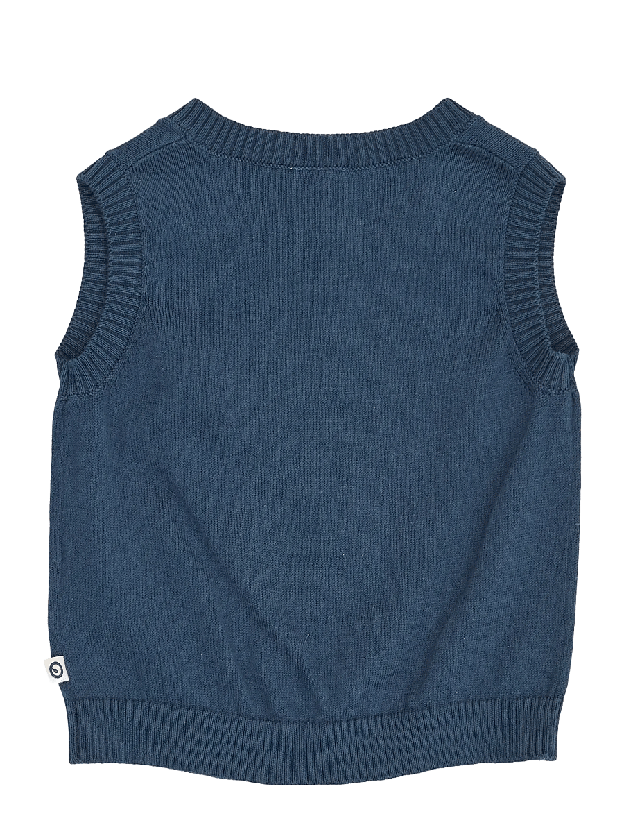 Müsli - Old english knit vest baby - navy - 2