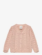 Knit needle out cardigan baby - SPA ROSE