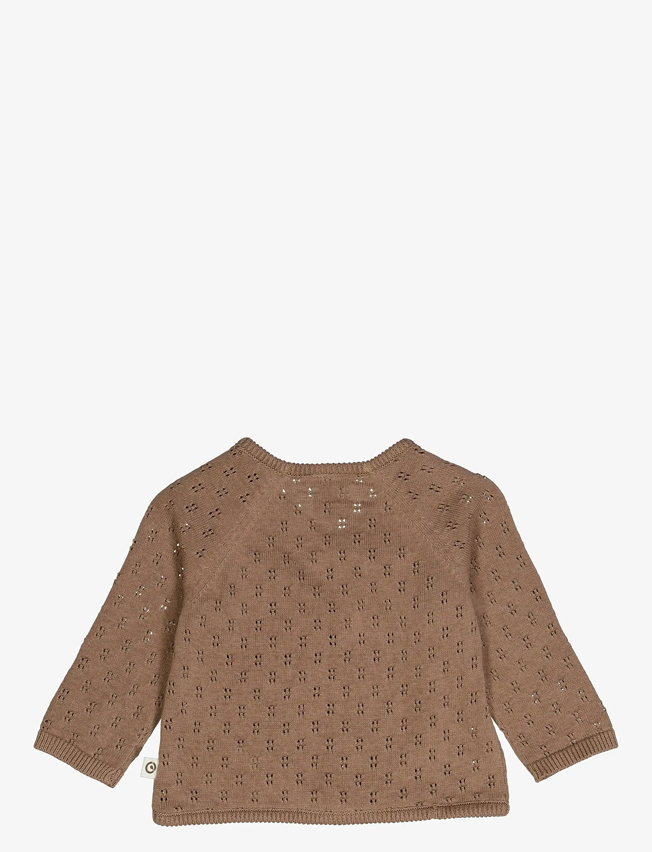 Müsli by Green Cotton - Knit cardigan - cardigans - walnut - 2