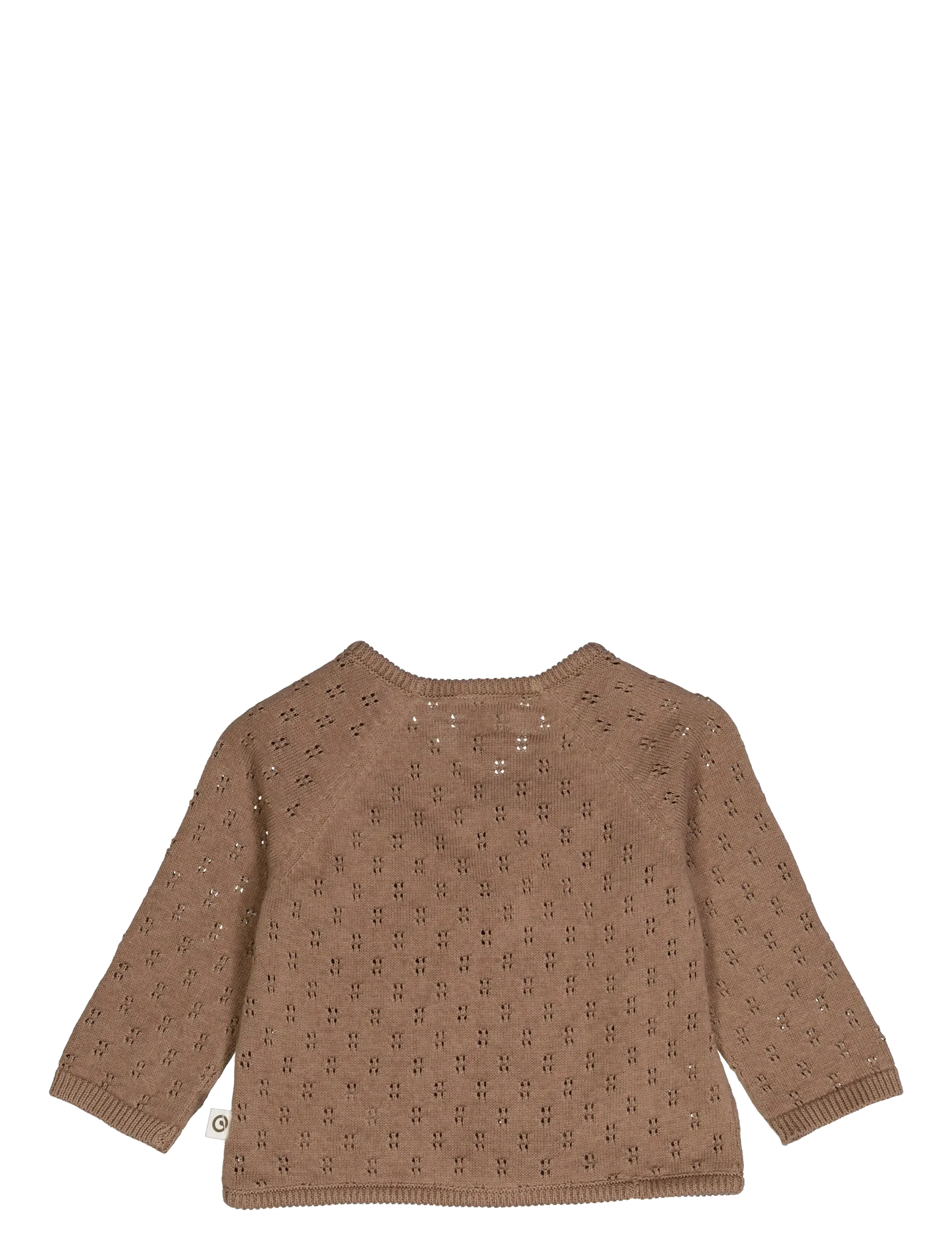 Müsli by Green Cotton - Knit cardigan - cardigans - walnut - 2