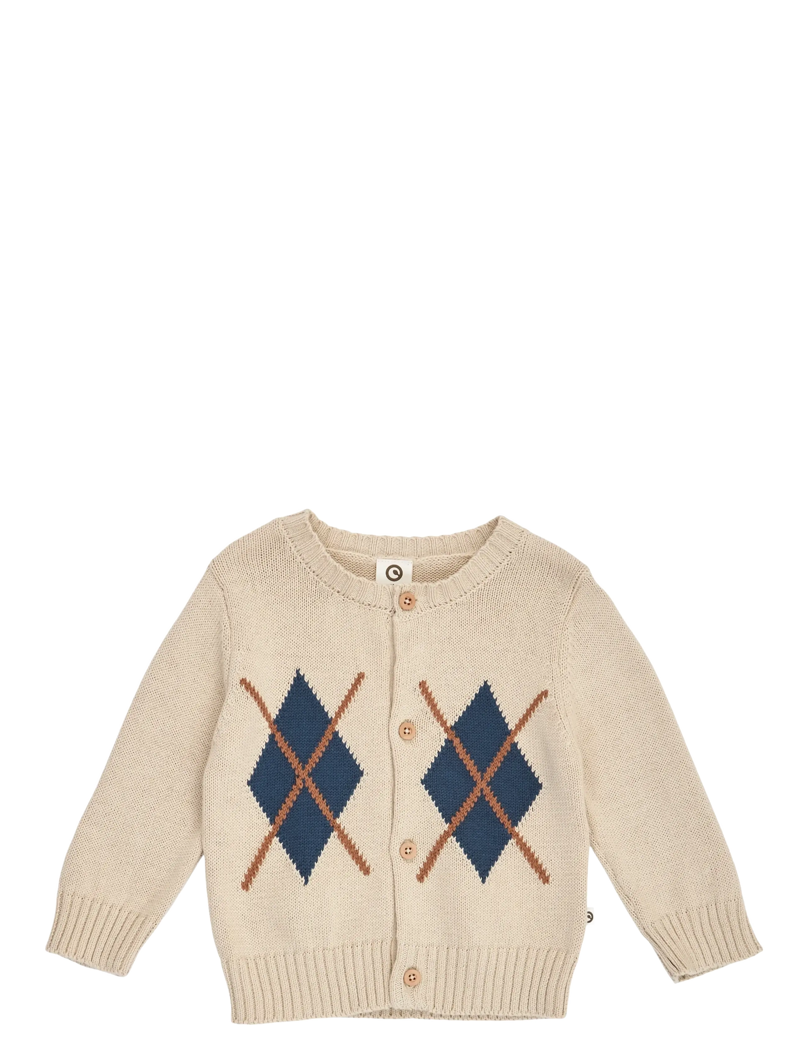 Müsli Old english knit cardigan baby - Tøj - OAK / beige