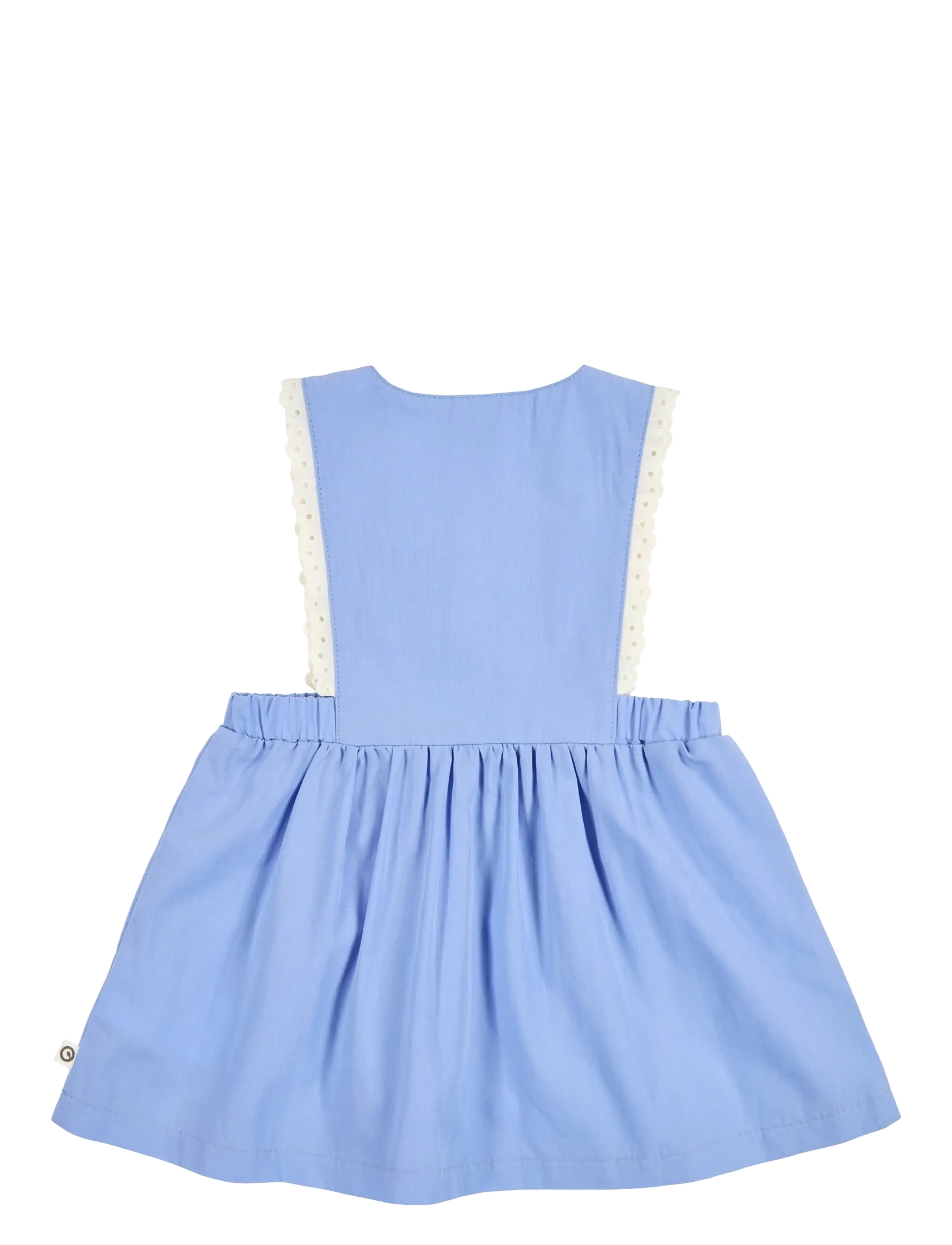 Müsli by Green Cotton - Spring pinafore dress baby - overallkjoler - shell blue - 2