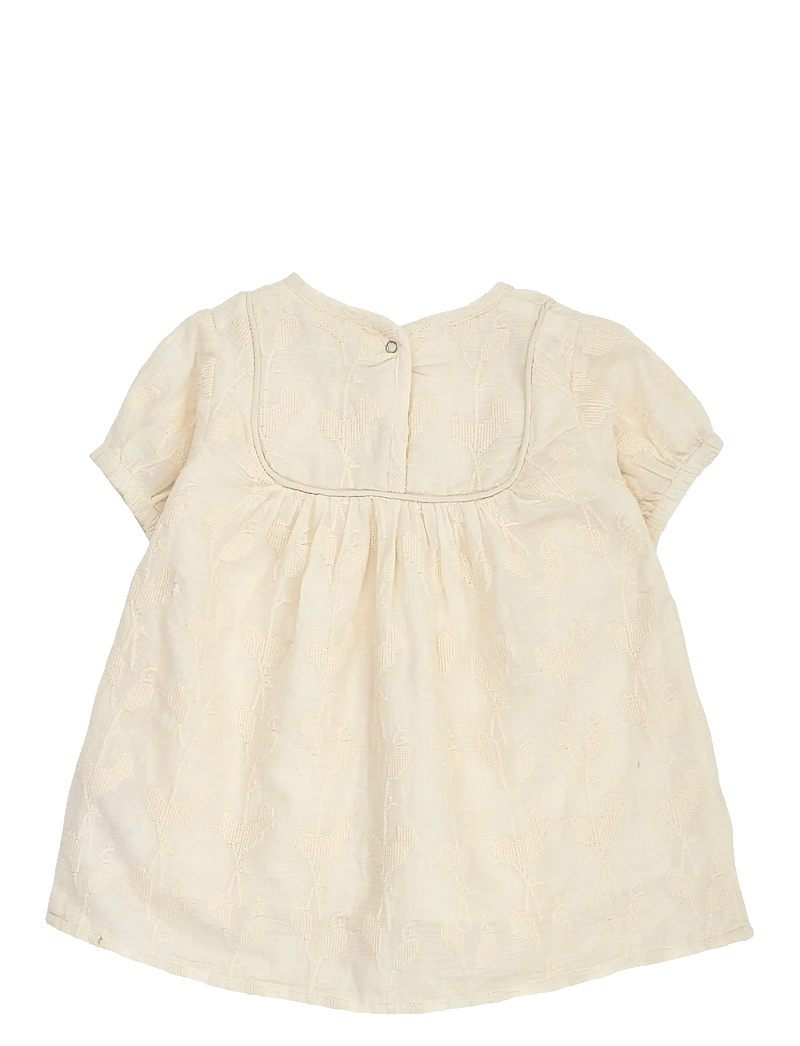 Müsli by Green Cotton - Poetry puff s/s dress baby - kortærmede babykjoler - natural - 2