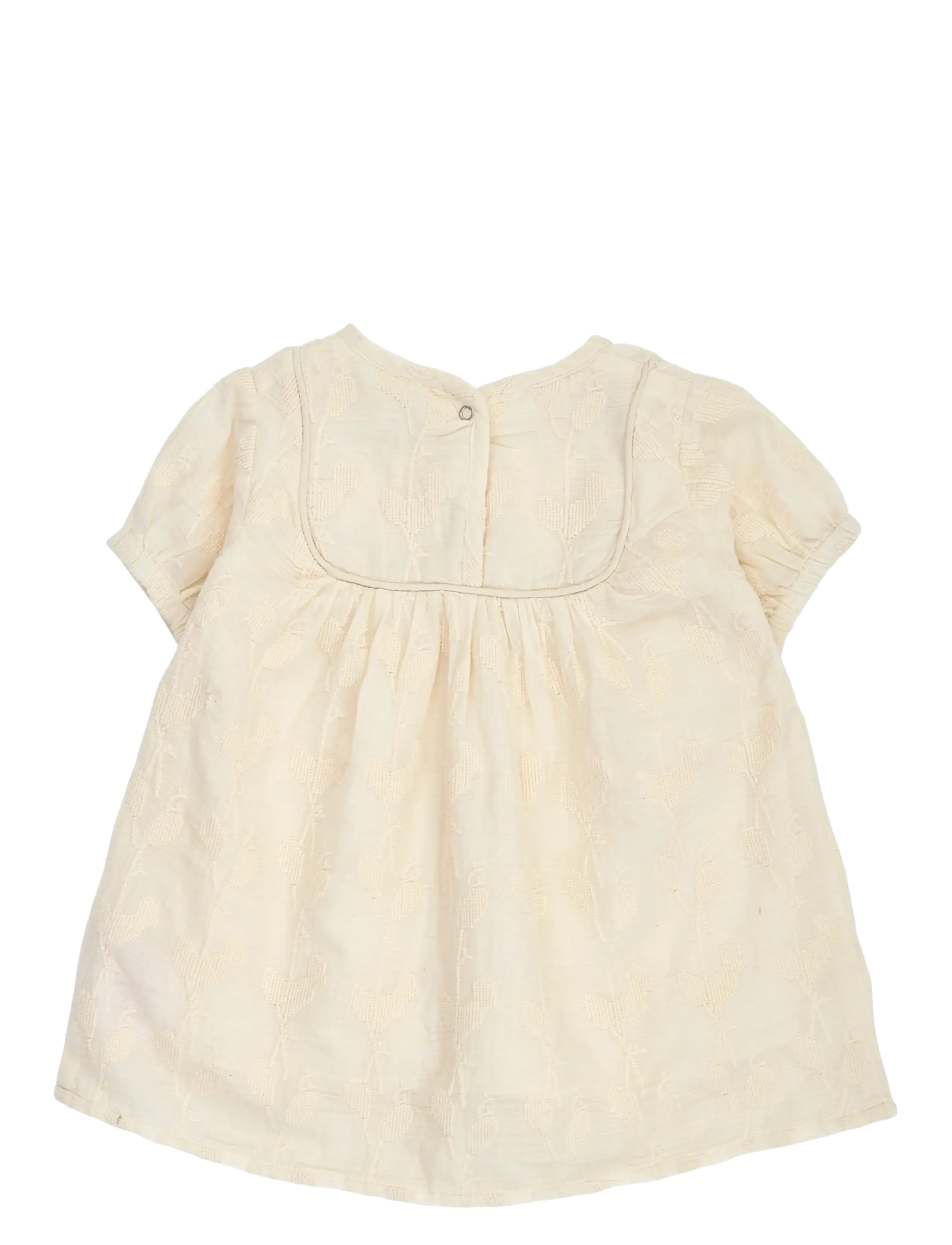 Müsli by Green Cotton - Poetry puff s/s dress baby - kortærmede babykjoler - natural - 2