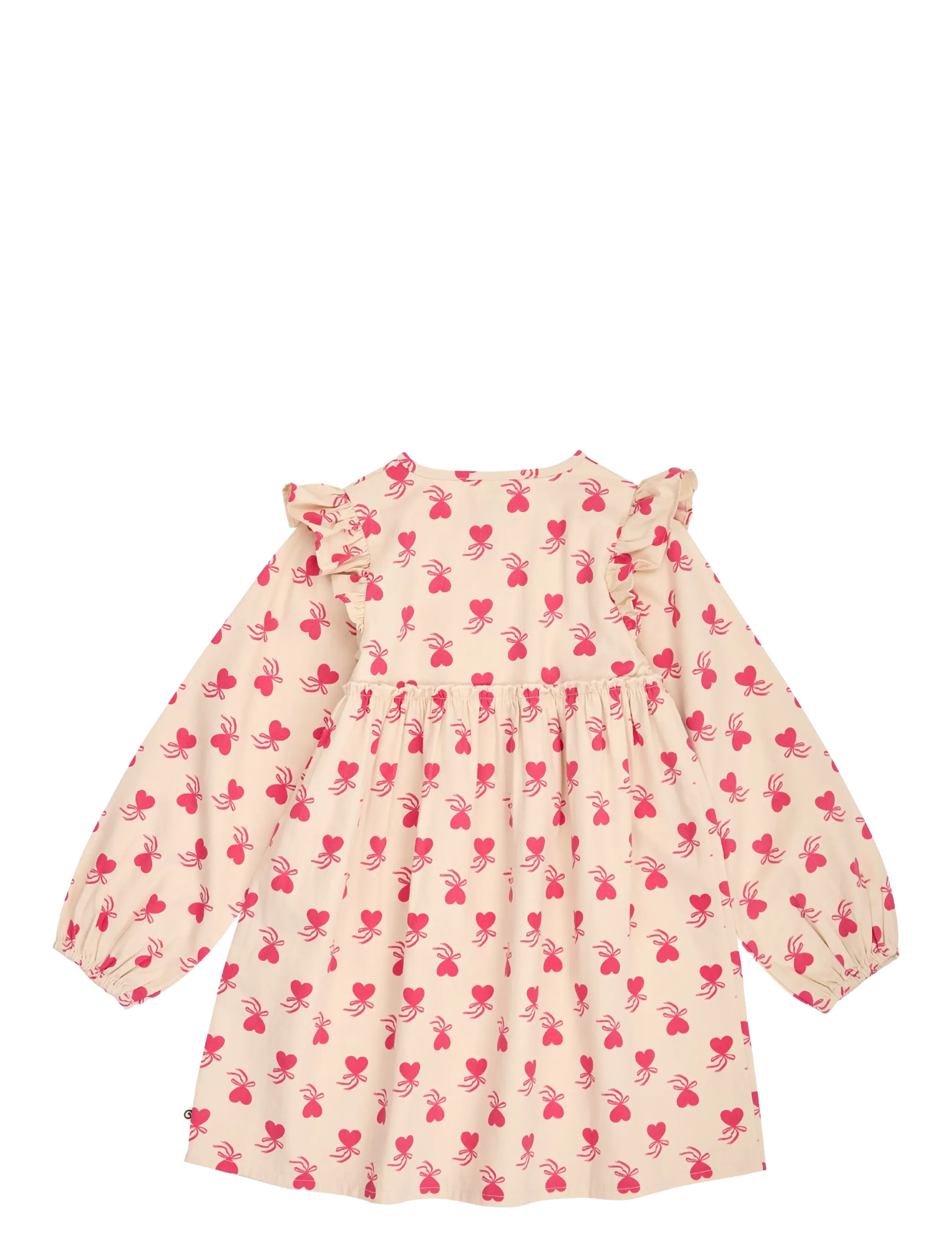 Müsli - Love letter l/s dress - oak/ rouge red - 2