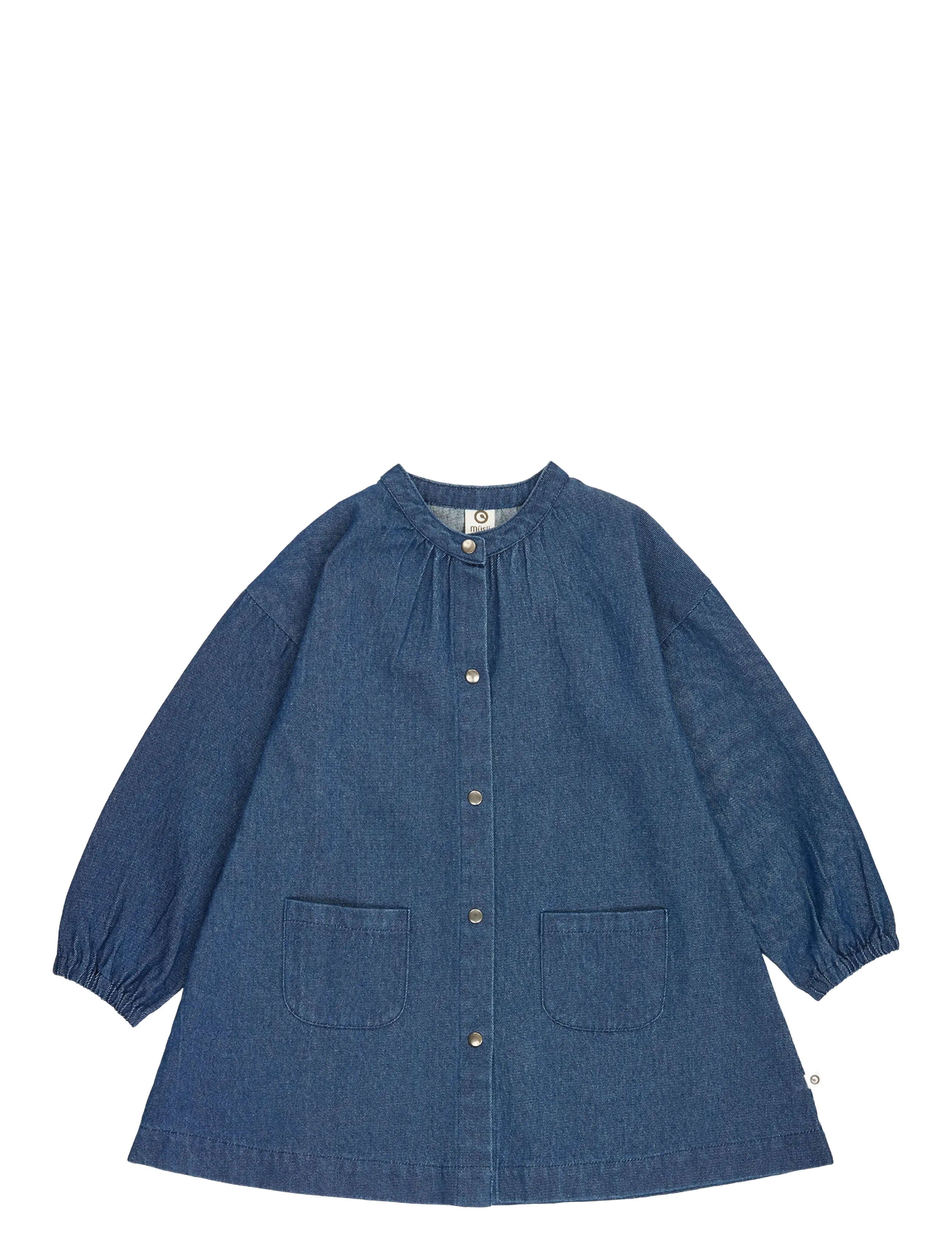 Müsli Denim l/s dress - Babykjoler - DENIM NAVY / navy