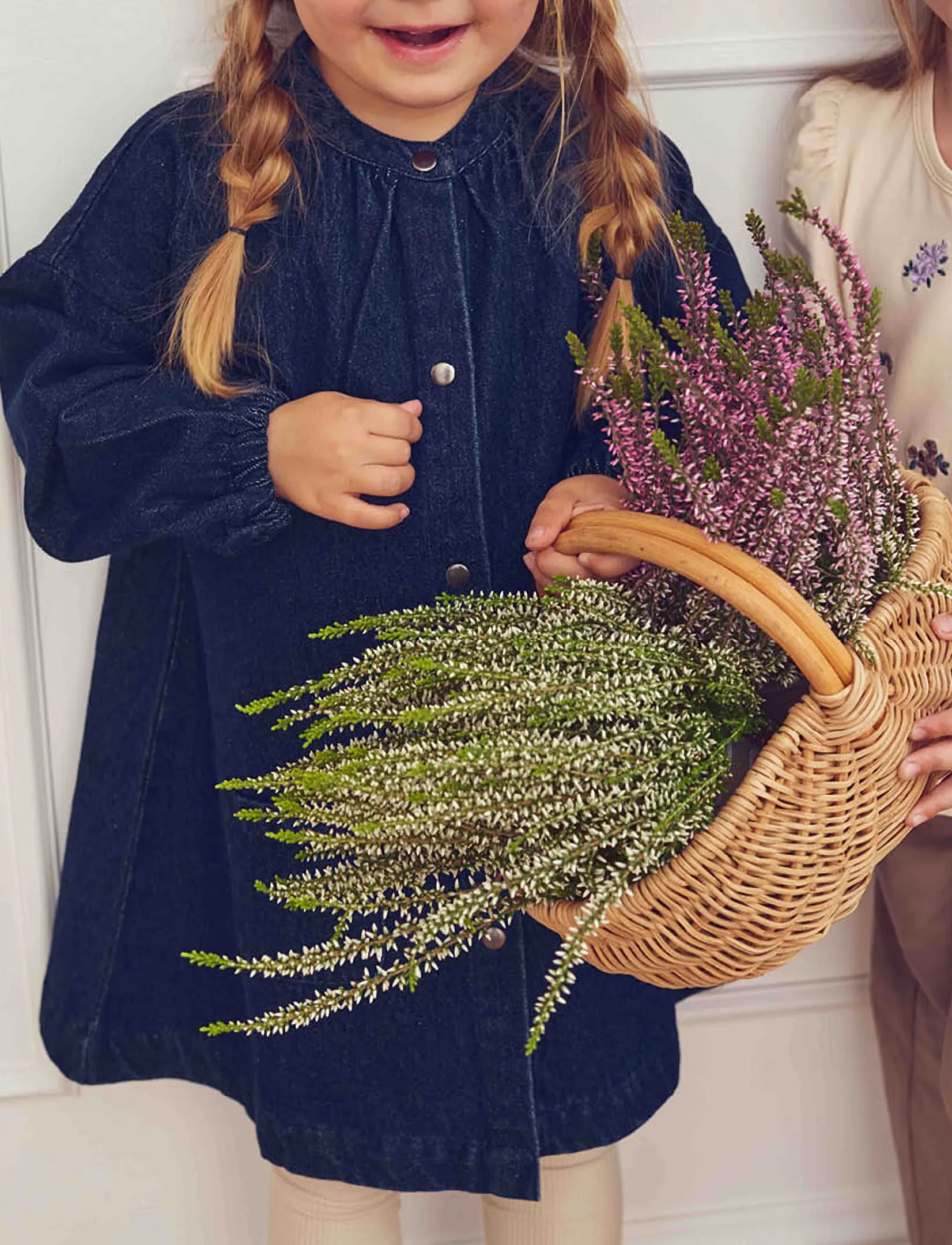 Müsli - Denim l/s dress - denim navy - 3
