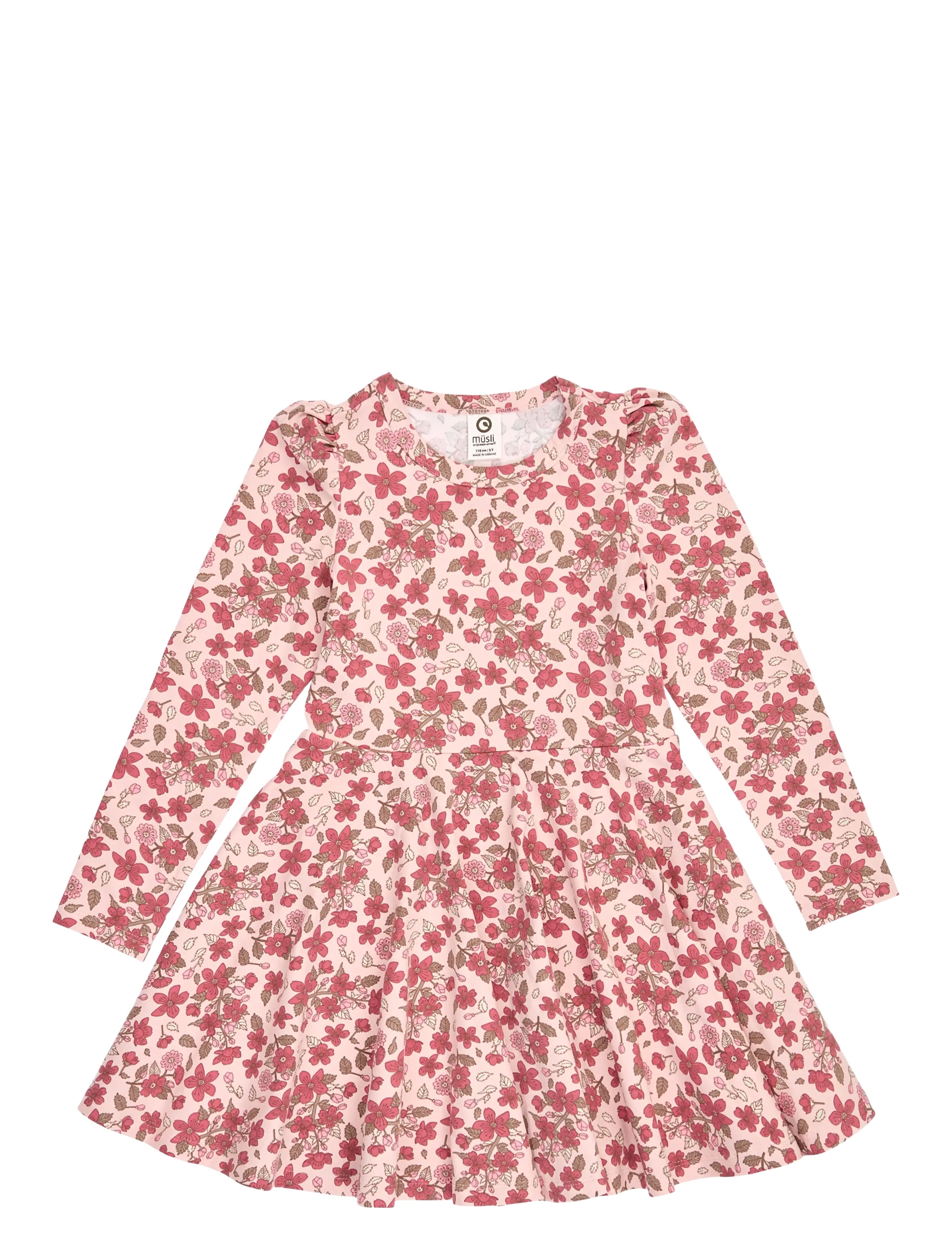 Müsli Velora l/s swing dress - Kleidung - BLUSH/ BAROQUE ROSE/ MAUVE / pink/rose