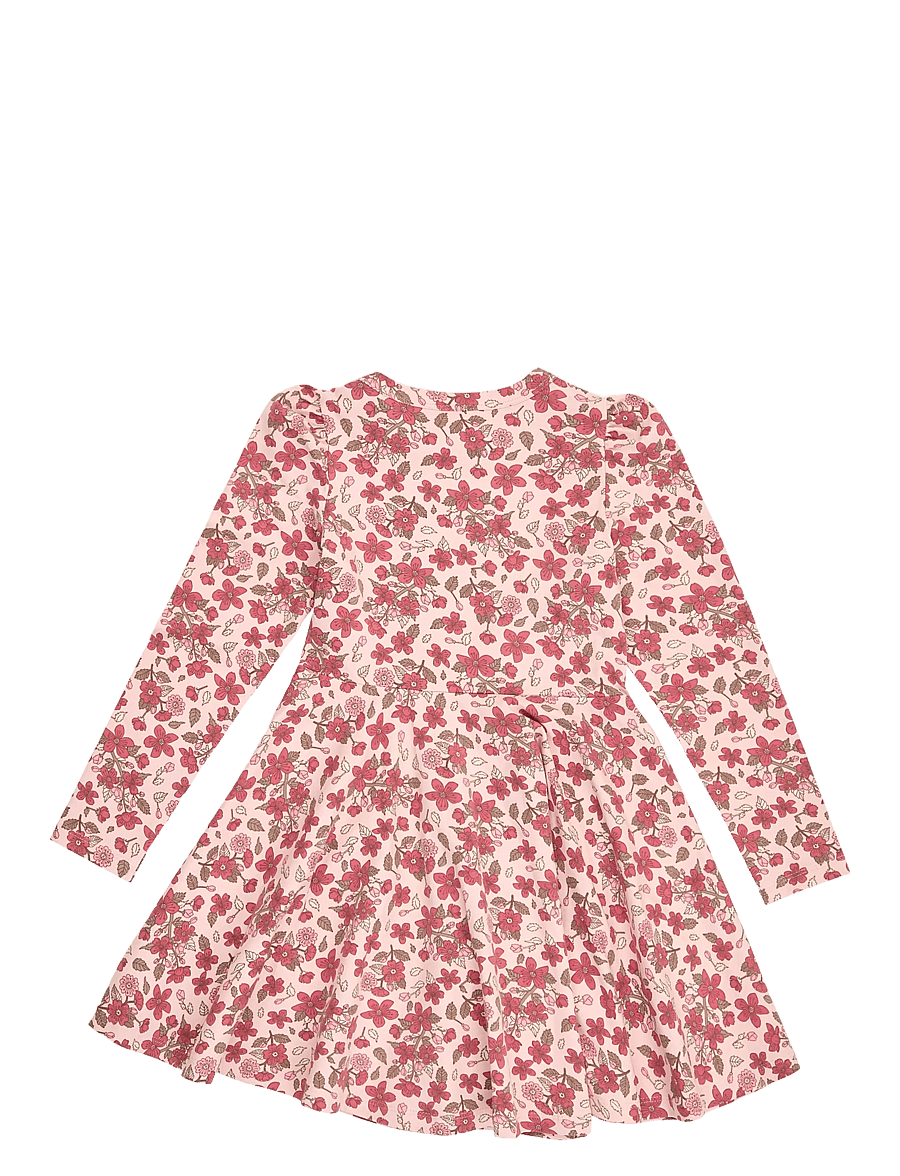Müsli - Velora l/s swing dress - langärmelige freizeitkleider - blush/ baroque rose/ mauve - 2