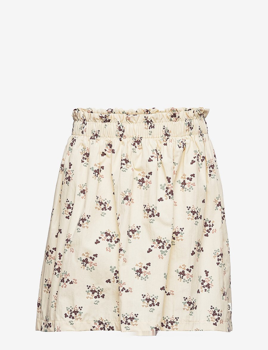 Müsli by Green Cotton - Flora poplin skirt - buttercream - 0