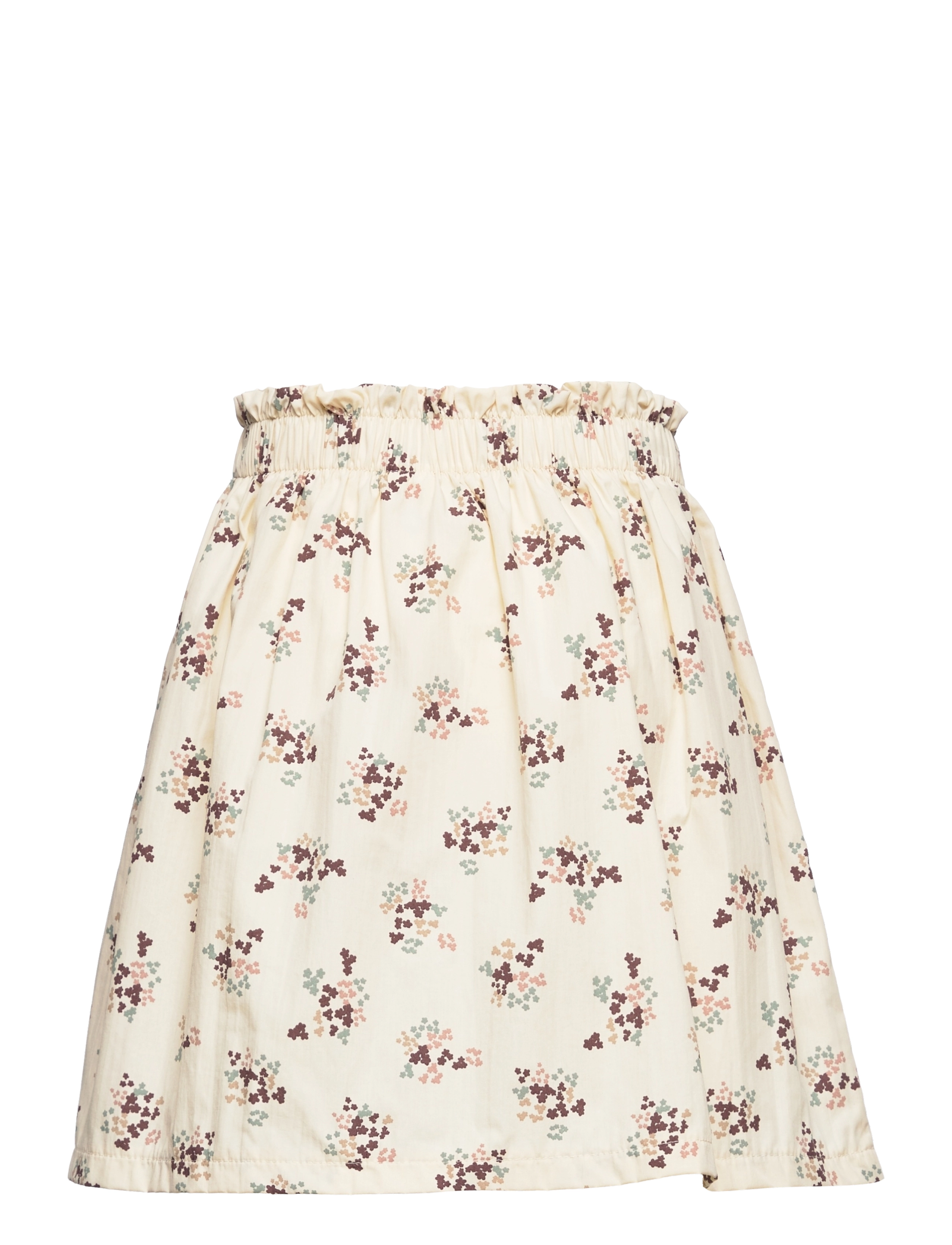 Müsli by Green Cotton - Flora poplin skirt - buttercream - 1