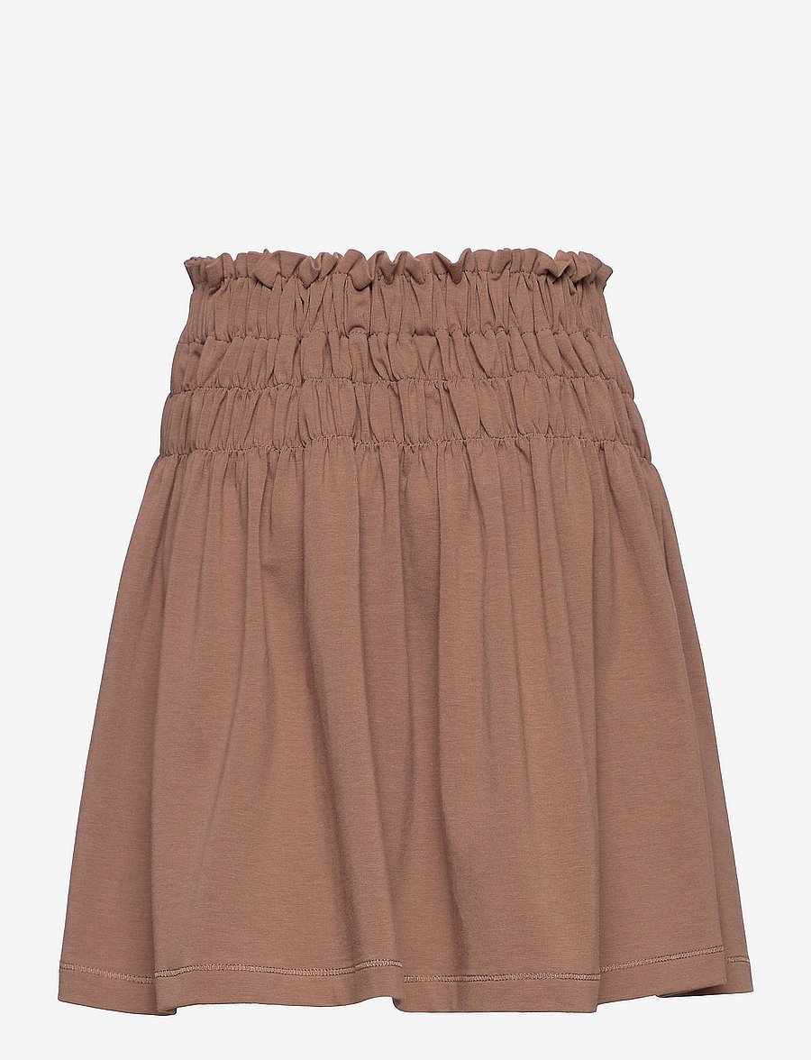 Müsli by Green Cotton - Cozy me smock skirt - brown sugar - 1