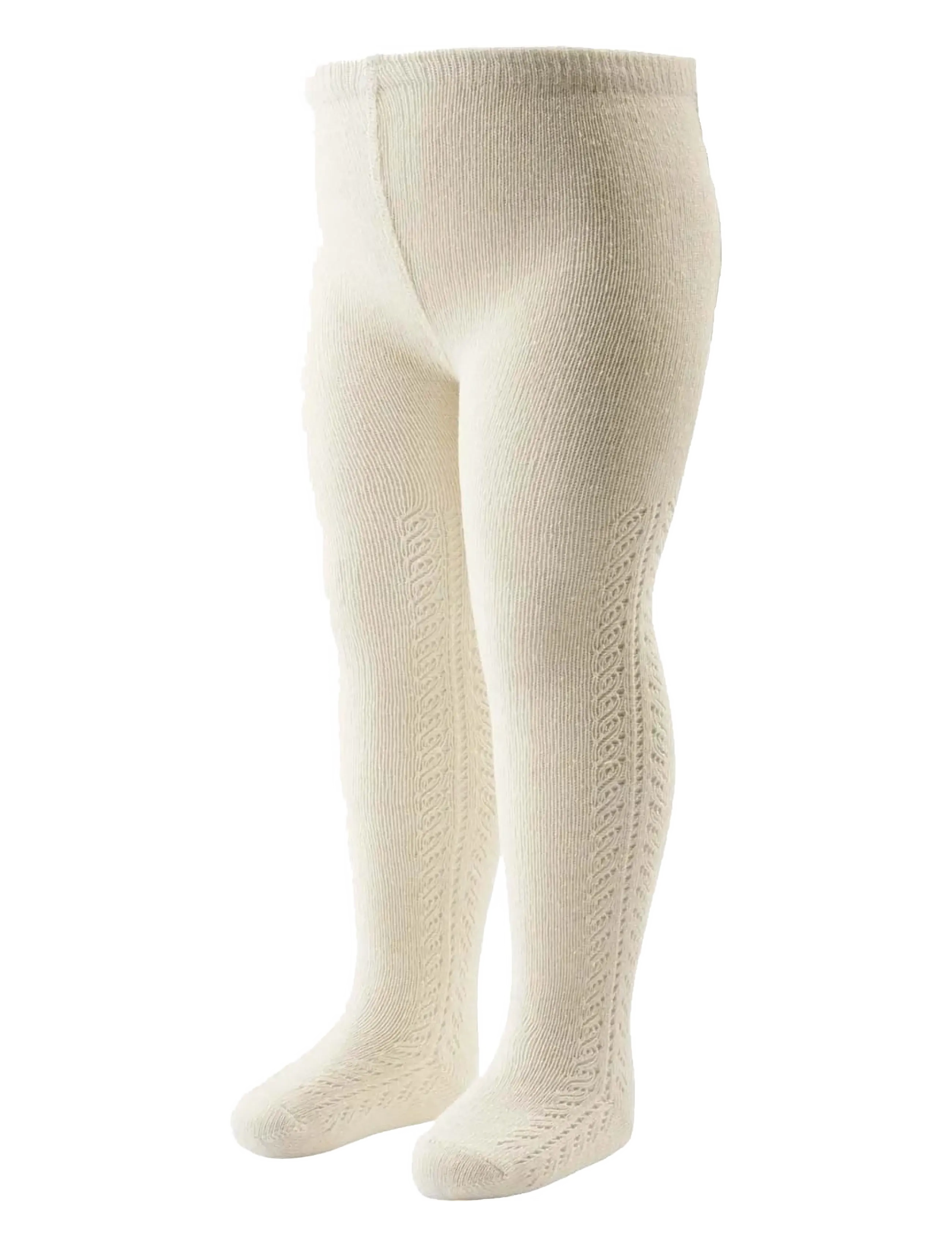 Müsli by Green Cotton - Lace stockings baby - sukkpüksid - balsam cream - 1