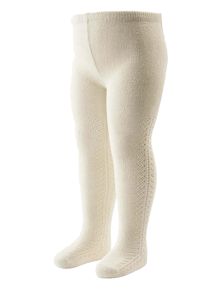 Müsli by Green Cotton - Lace stockings baby - sukkpüksid - balsam cream - 1
