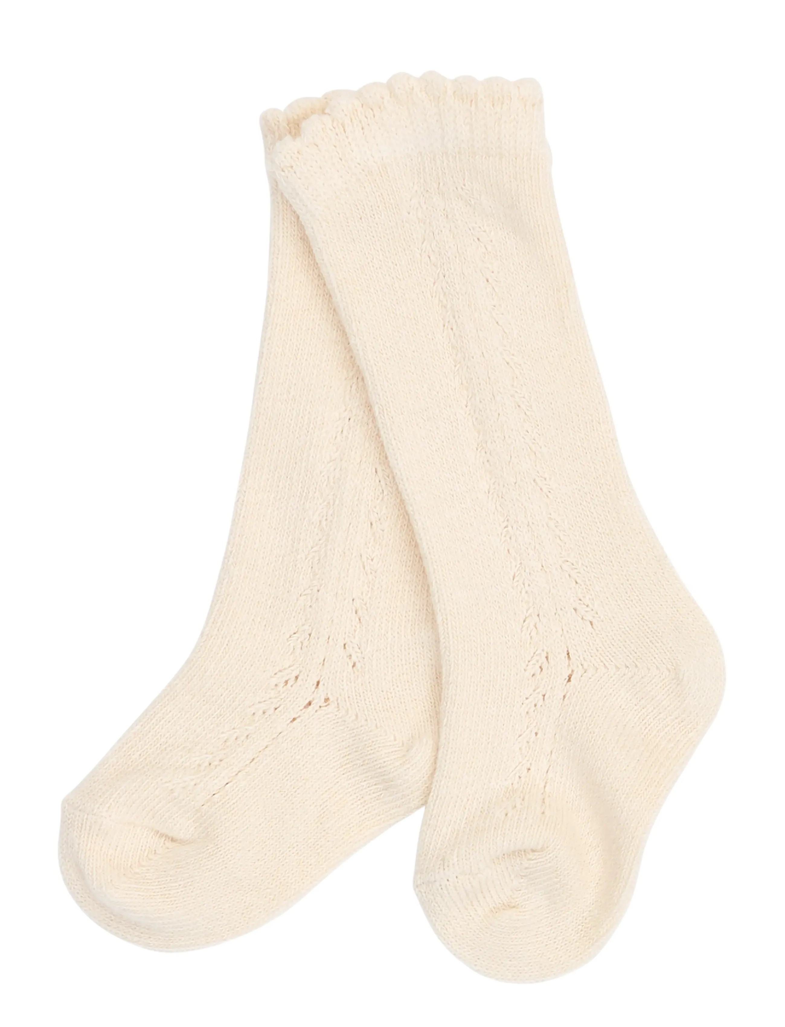 Müsli Knee Socks - Tøj - OAT 013040401 / cream