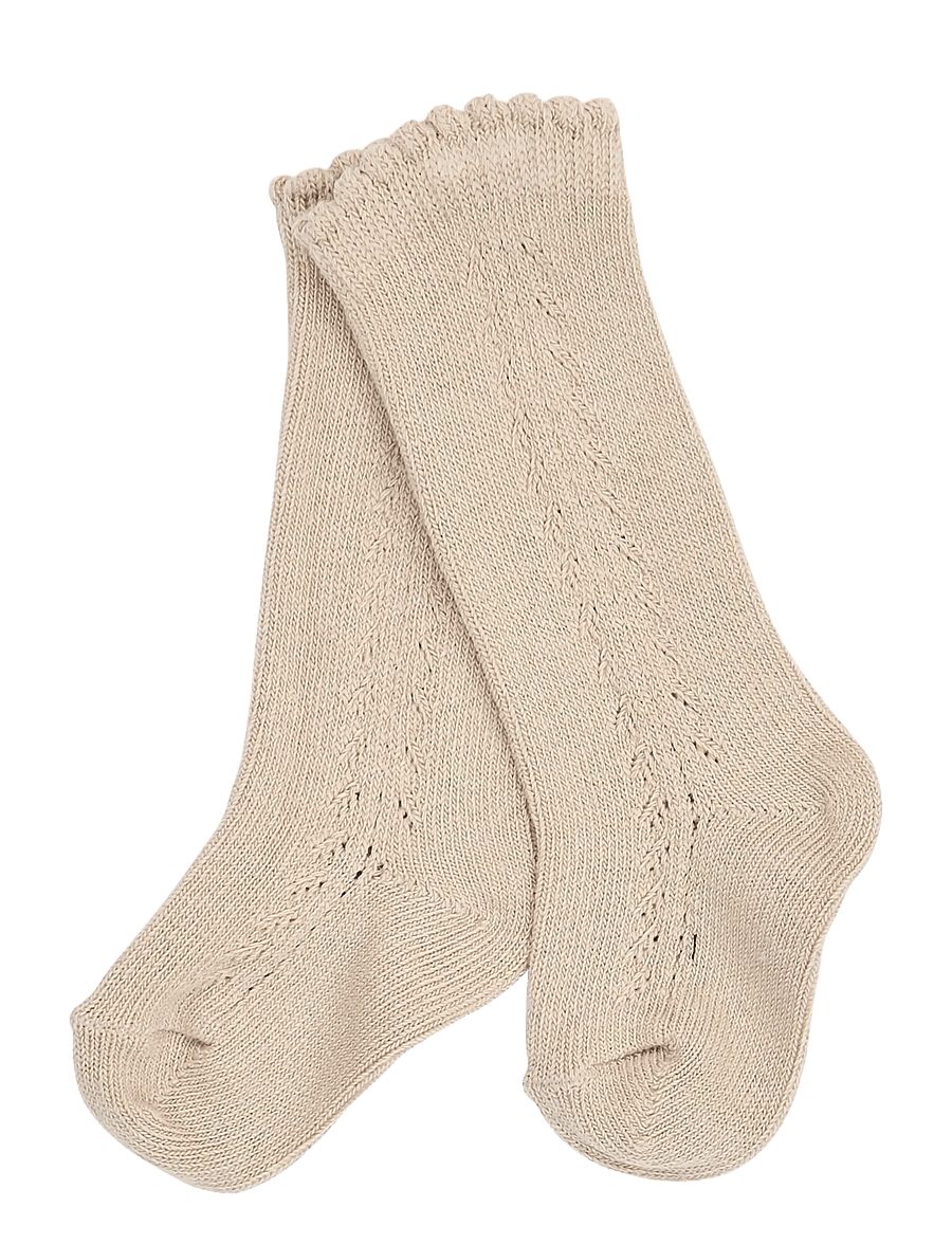 Müsli - Knee Socks 2-Pack - strumpor - walnut/ oat 690000367 - 1