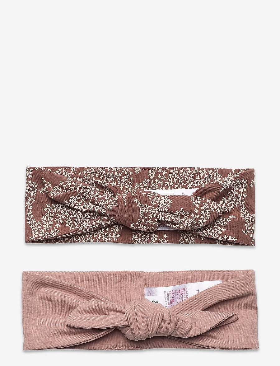 Müsli by Green Cotton - Reed headband 2-PACK - brown sugar - 0