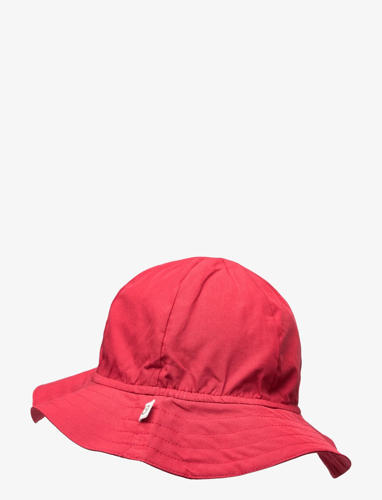 Müsli by Green Cotton - Poplin hat baby - sun hats - berry red - 1