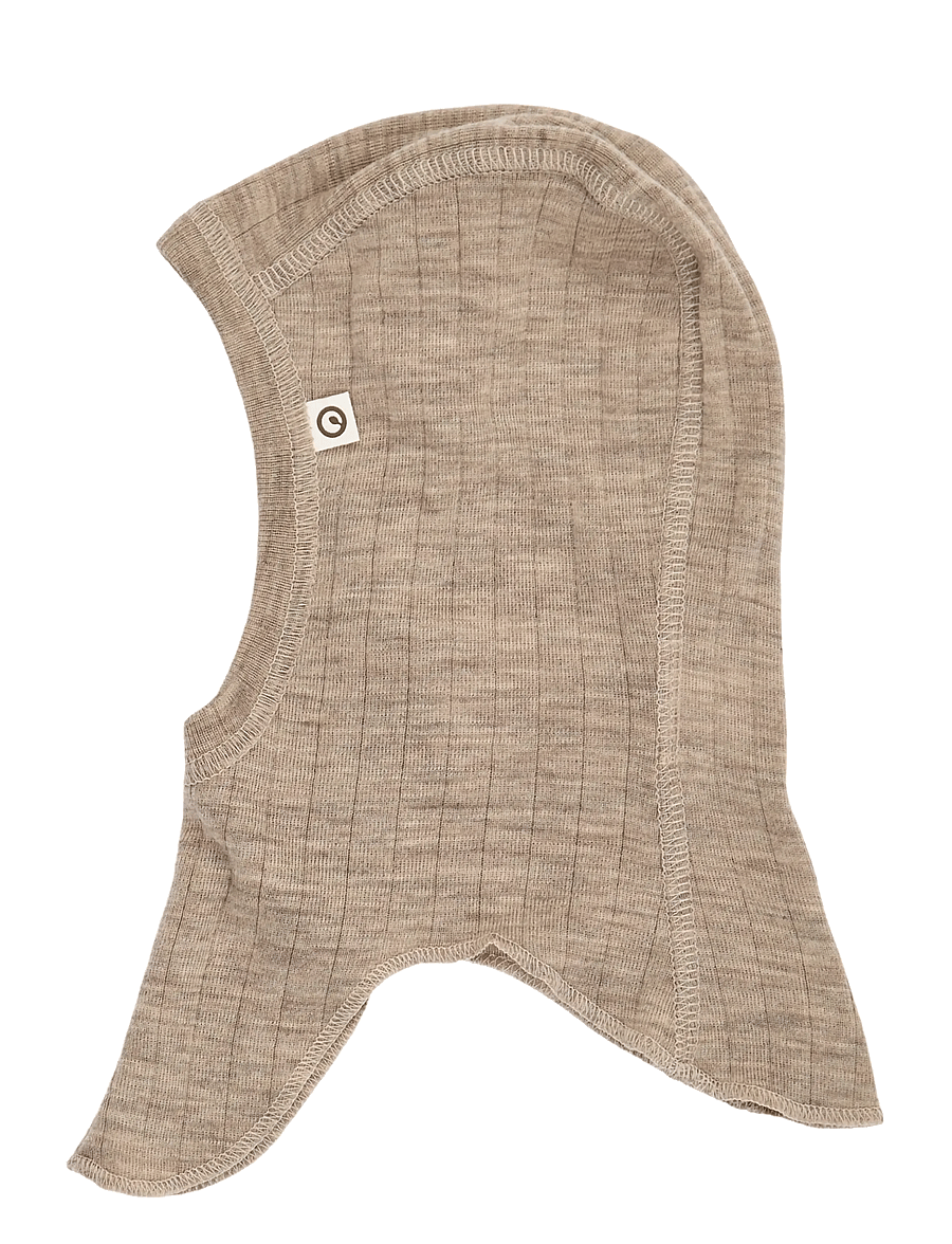 Müsli by Green Cotton - Woolly rib balaclava - talveaksessuaarid - balsam melange - 1