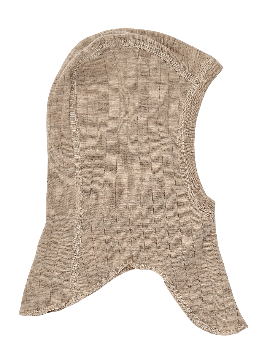 Müsli by Green Cotton - Woolly rib balaclava - talveaksessuaarid - balsam melange - 2