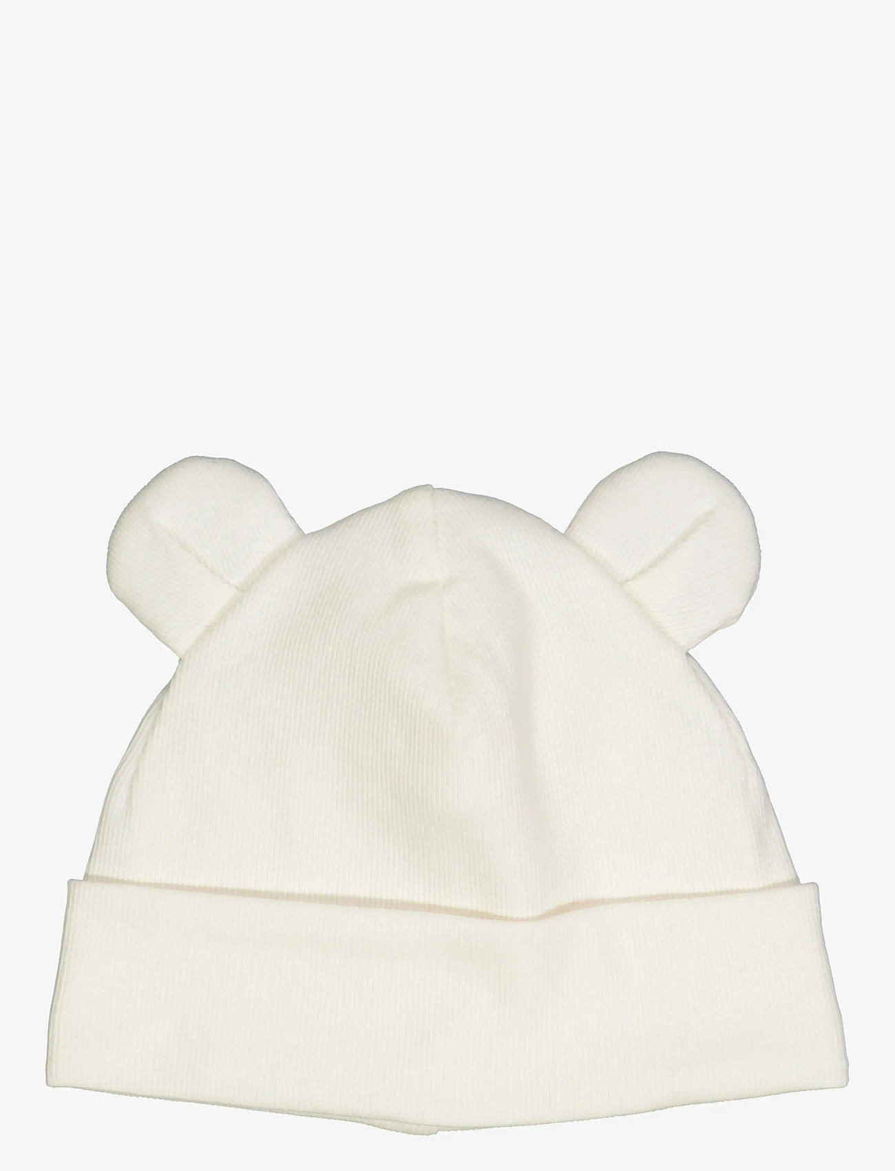 Müsli by Green Cotton - Rib bear beanie - babyhuer - balsam cream - 1