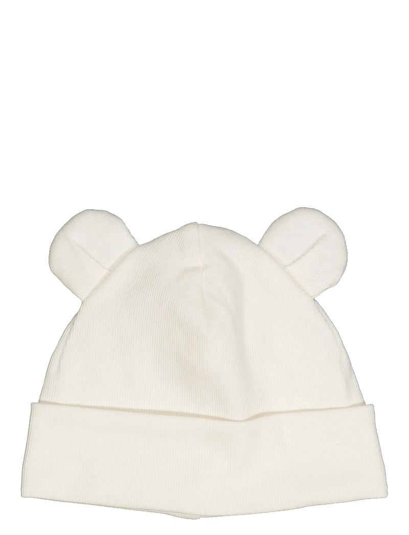 Müsli by Green Cotton - Rib bear beanie - babymützen - balsam cream - 1