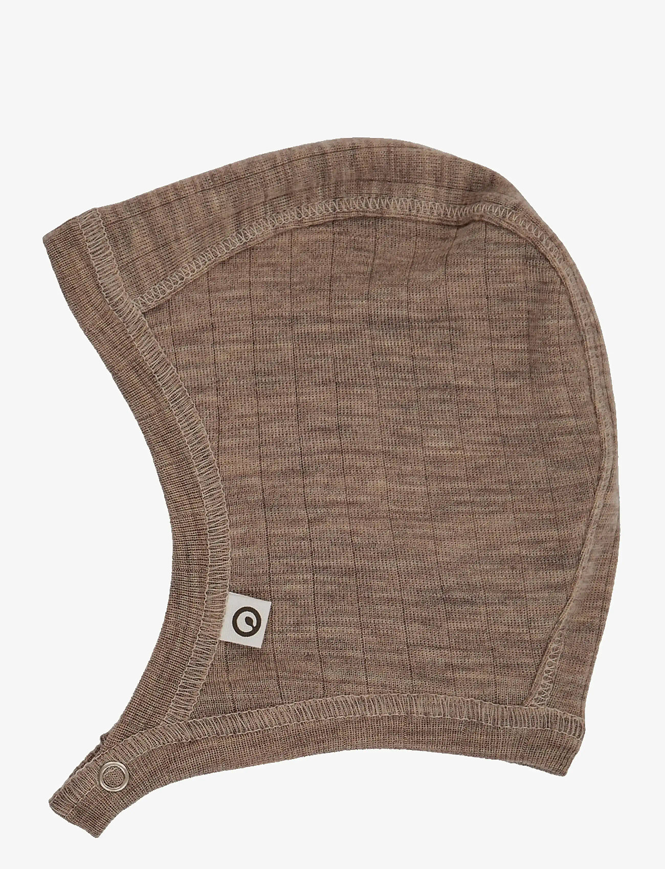 Müsli by Green Cotton - Woolly rib hat - baby hats - walnut melange - 1