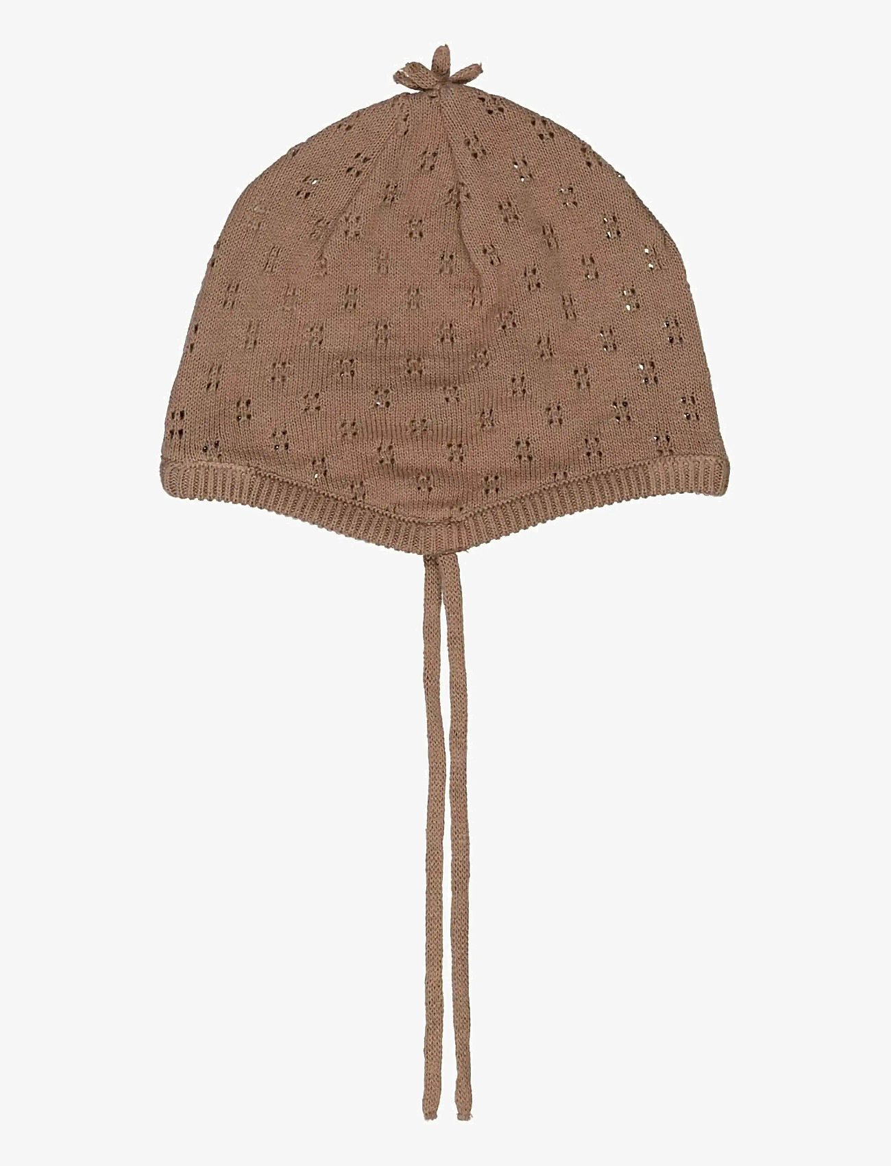 Müsli by Green Cotton - Knit hat - babymützen - walnut - 1