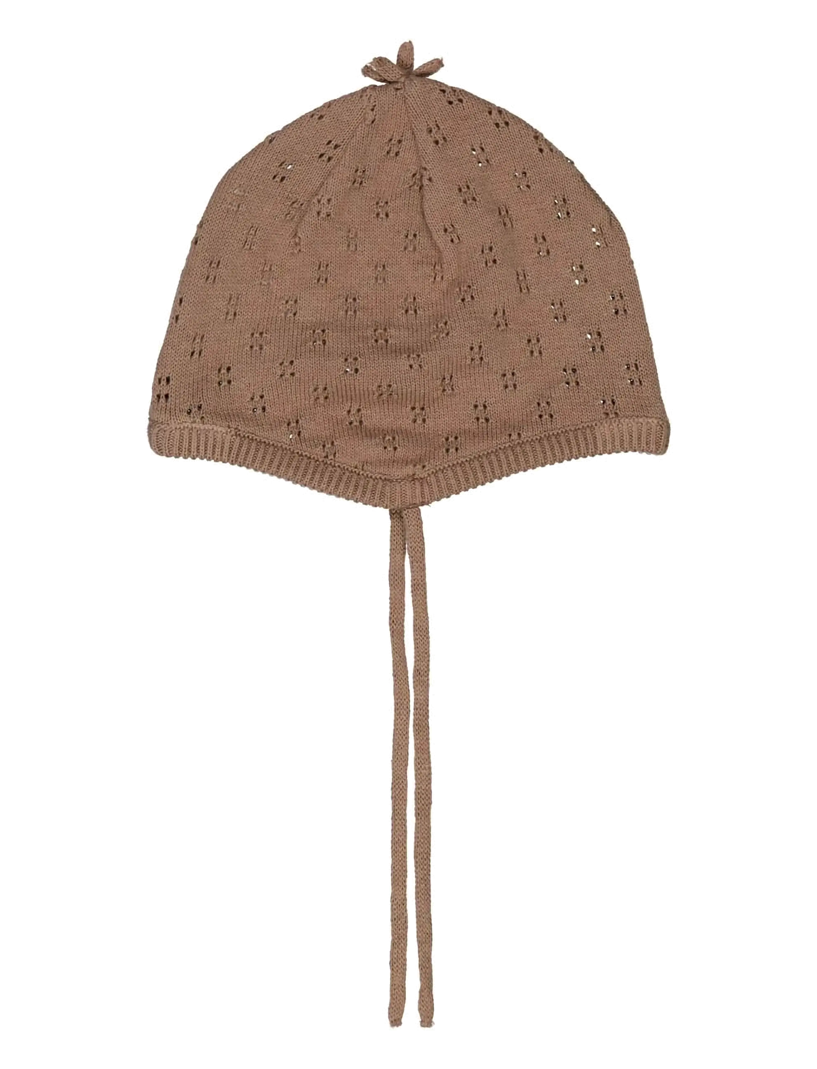 Müsli by Green Cotton - Knit hat - babymössor - walnut - 1