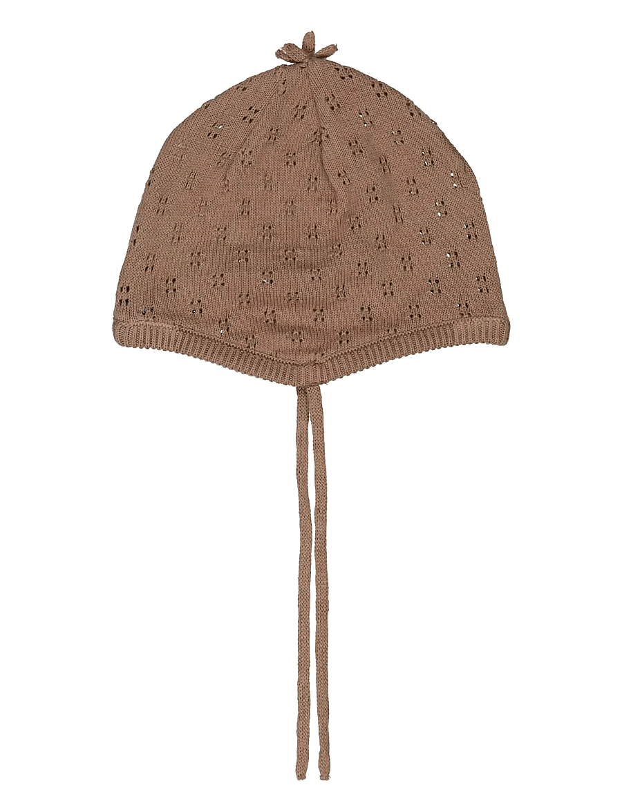 Müsli by Green Cotton - Knit hat - babymössor - walnut - 1