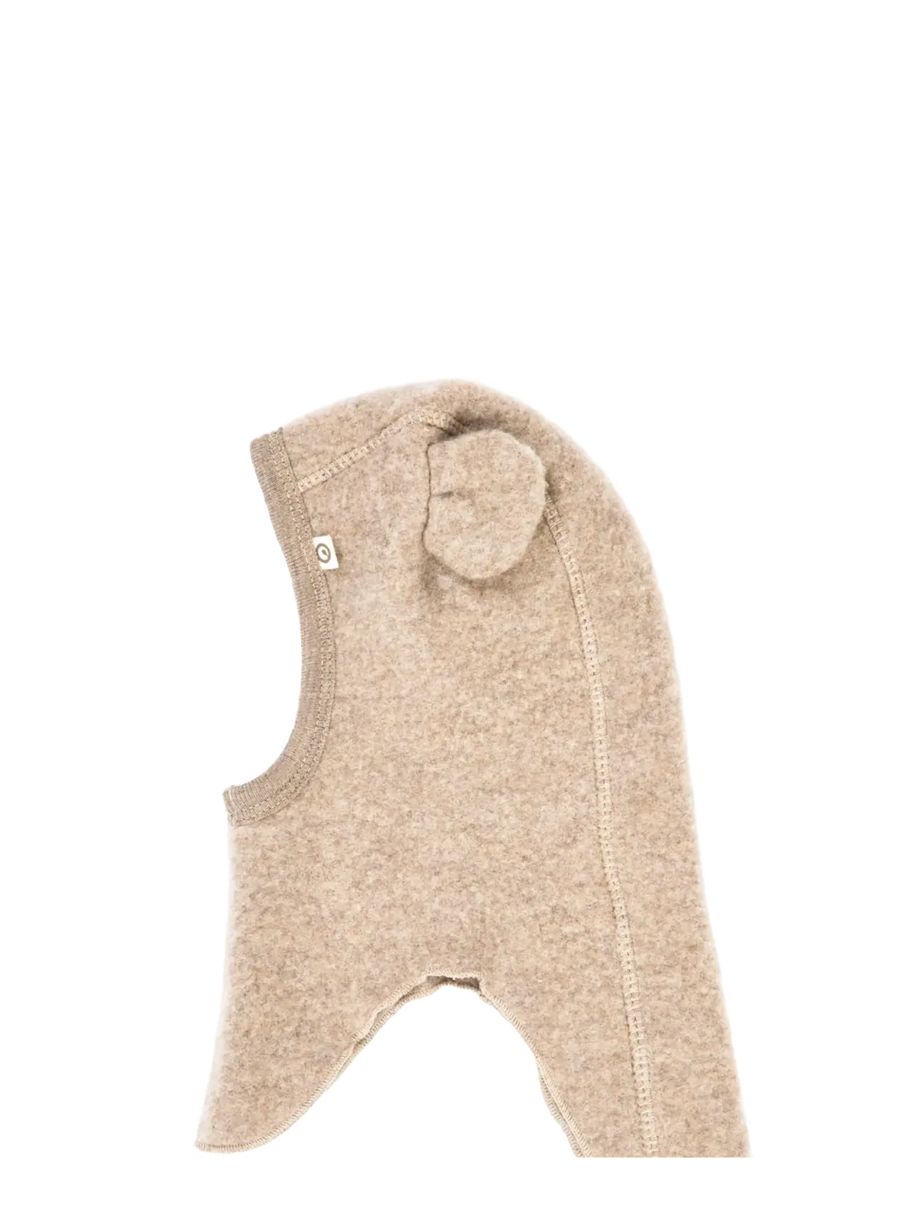 Müsli by Green Cotton - Woolly fleece bear balaclava - winter accessories - balsam melange - 2