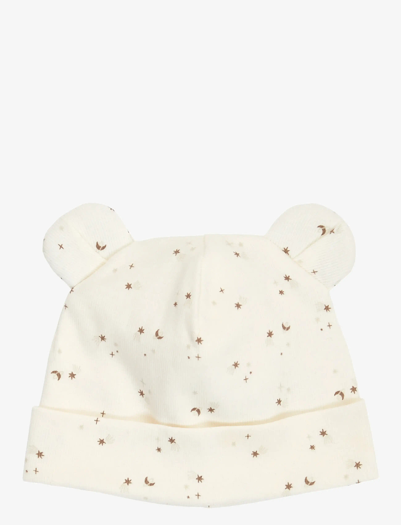 Müsli by Green Cotton - Sparkle bear beanie - beebimütsid - balsam cream/ walnut/ oat - 1