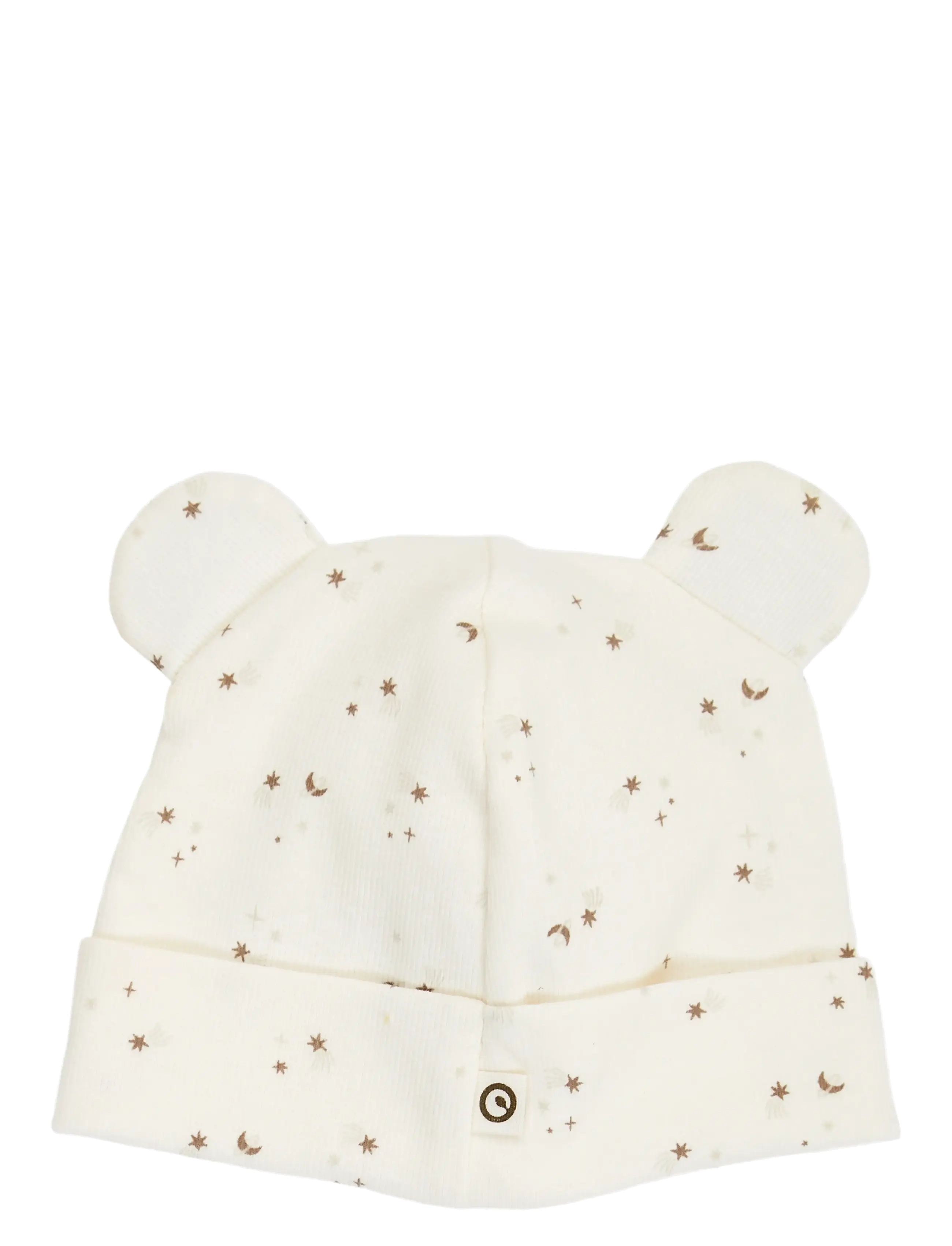 Müsli by Green Cotton - Sparkle bear beanie - beebimütsid - balsam cream/ walnut/ oat - 2
