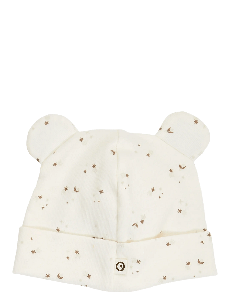 Müsli by Green Cotton - Sparkle bear beanie - babymützen - balsam cream/ walnut/ oat - 2