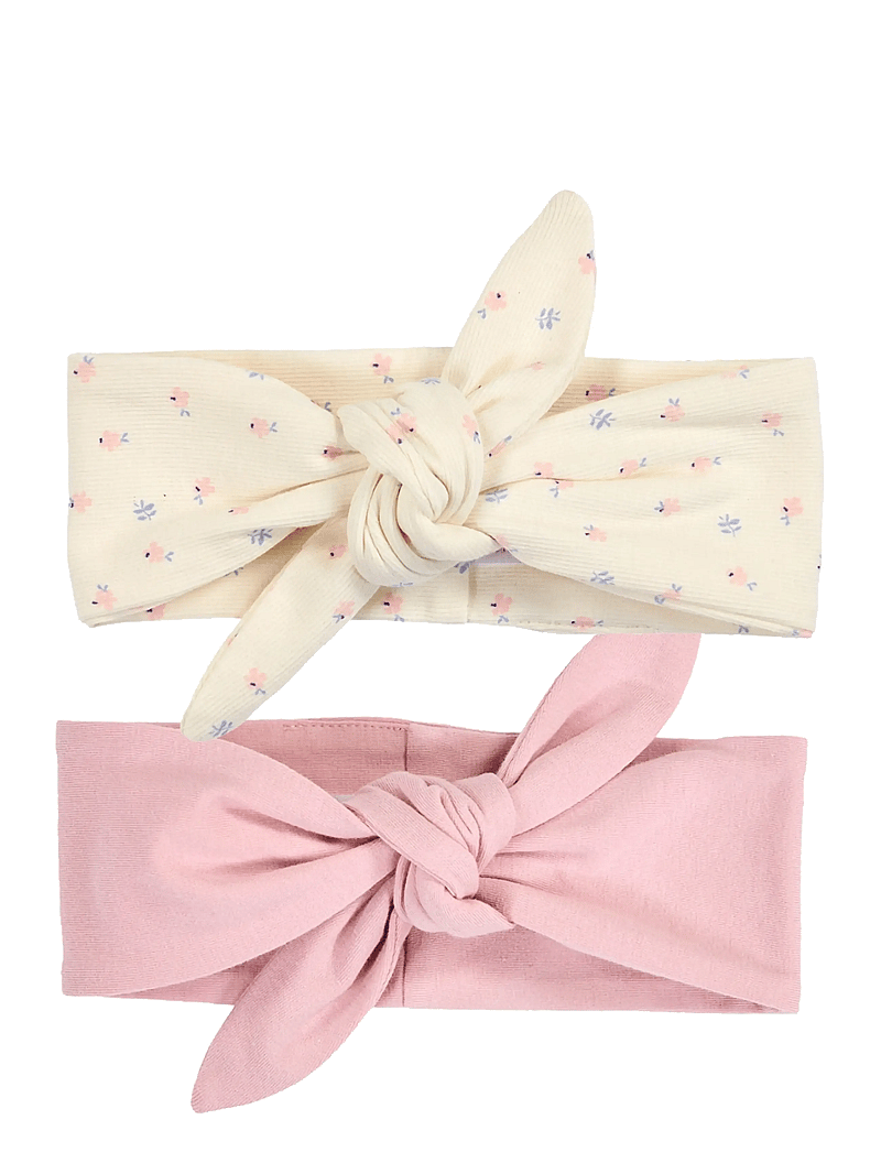 Müsli by Green Cotton - Spring headband 2-pack - hair band - tofu/ nectar/ shell blue - 0
