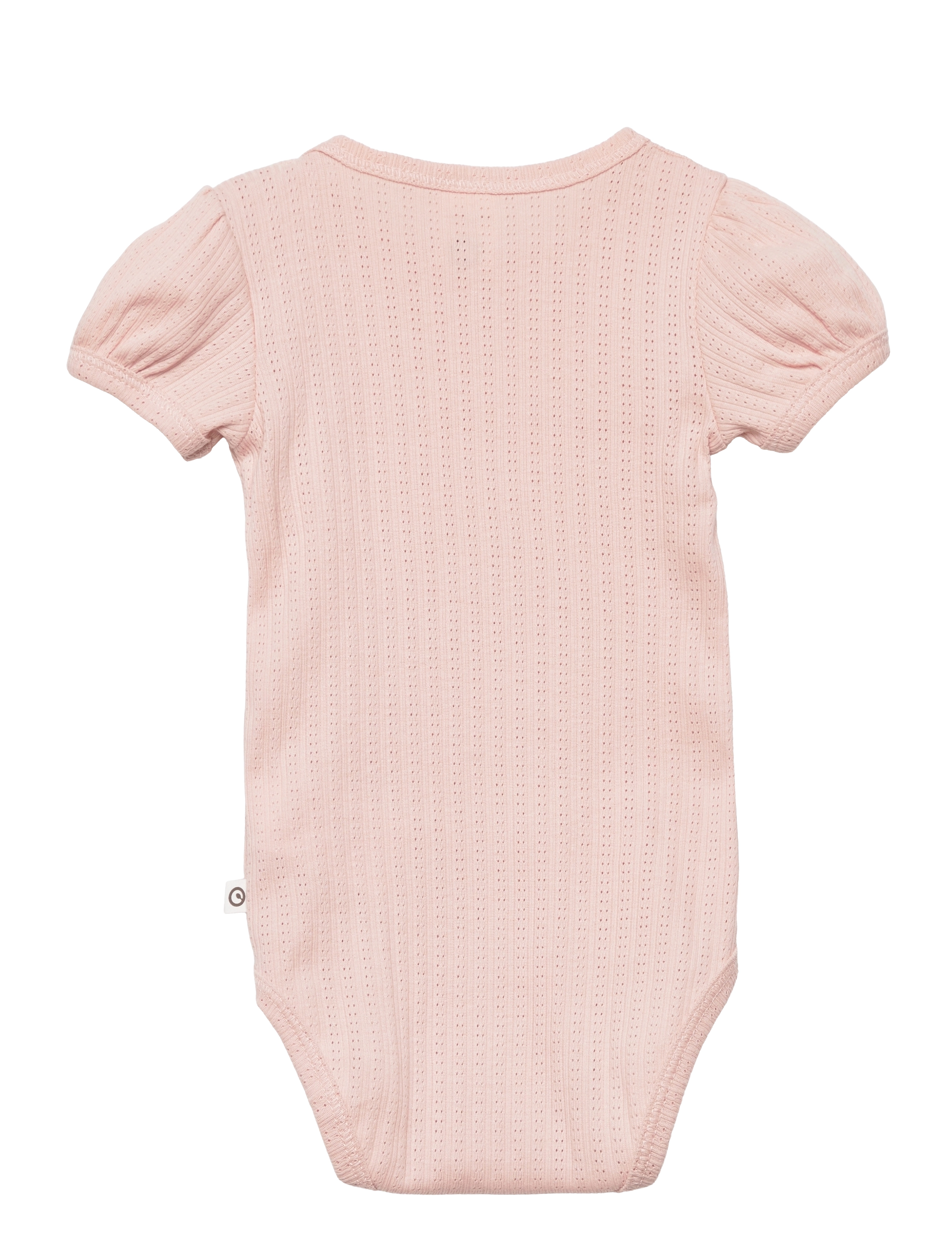 Müsli by Green Cotton - Pointel s/s body - rose sugar - 1
