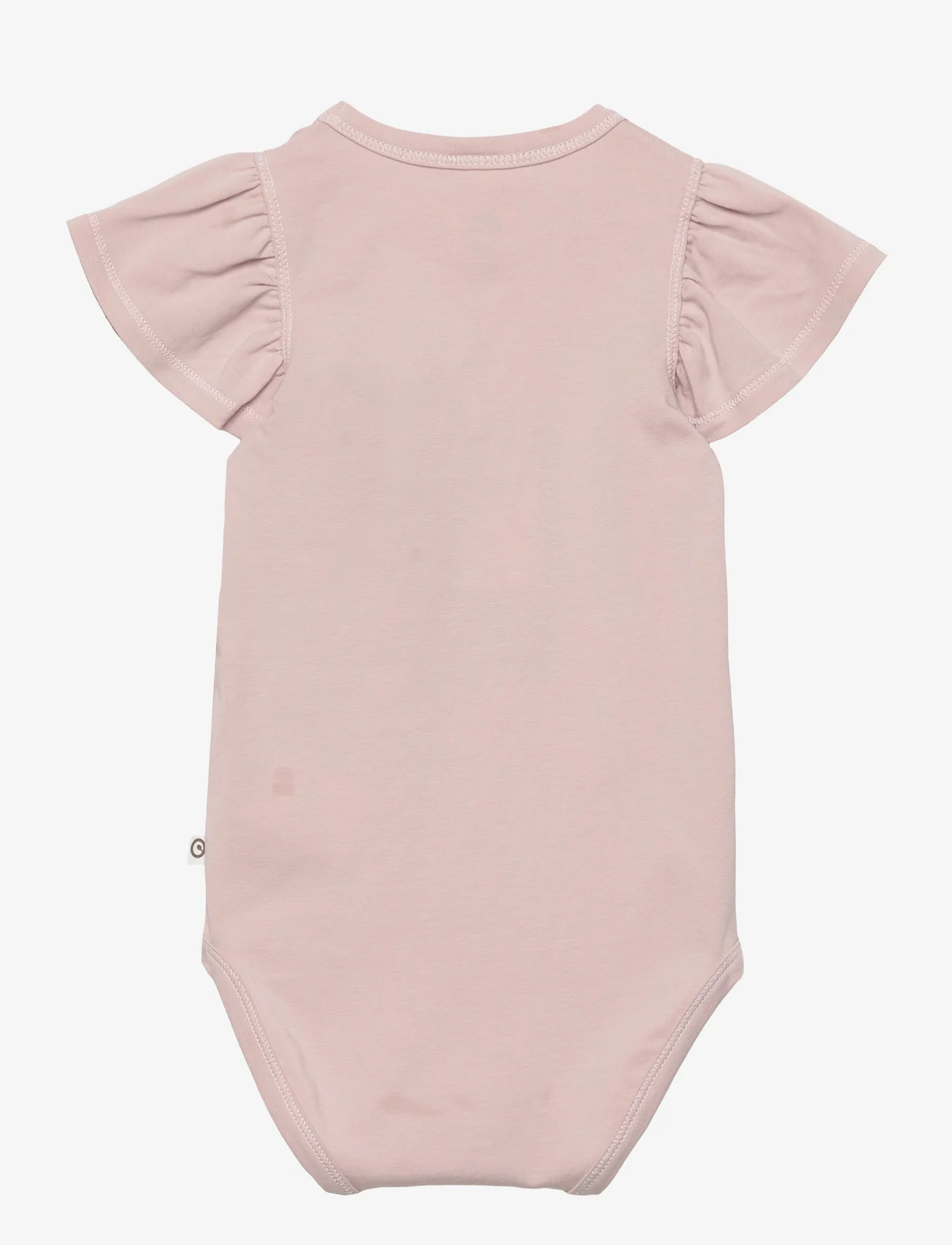 Müsli by Green Cotton - Cozy me frill s/s body - rose moon - 1